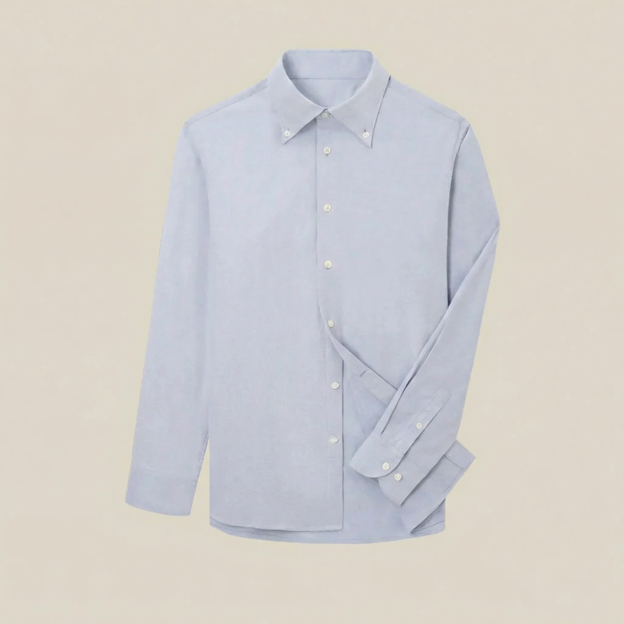 Italian Cotton Button-Up Shirt - Image 11