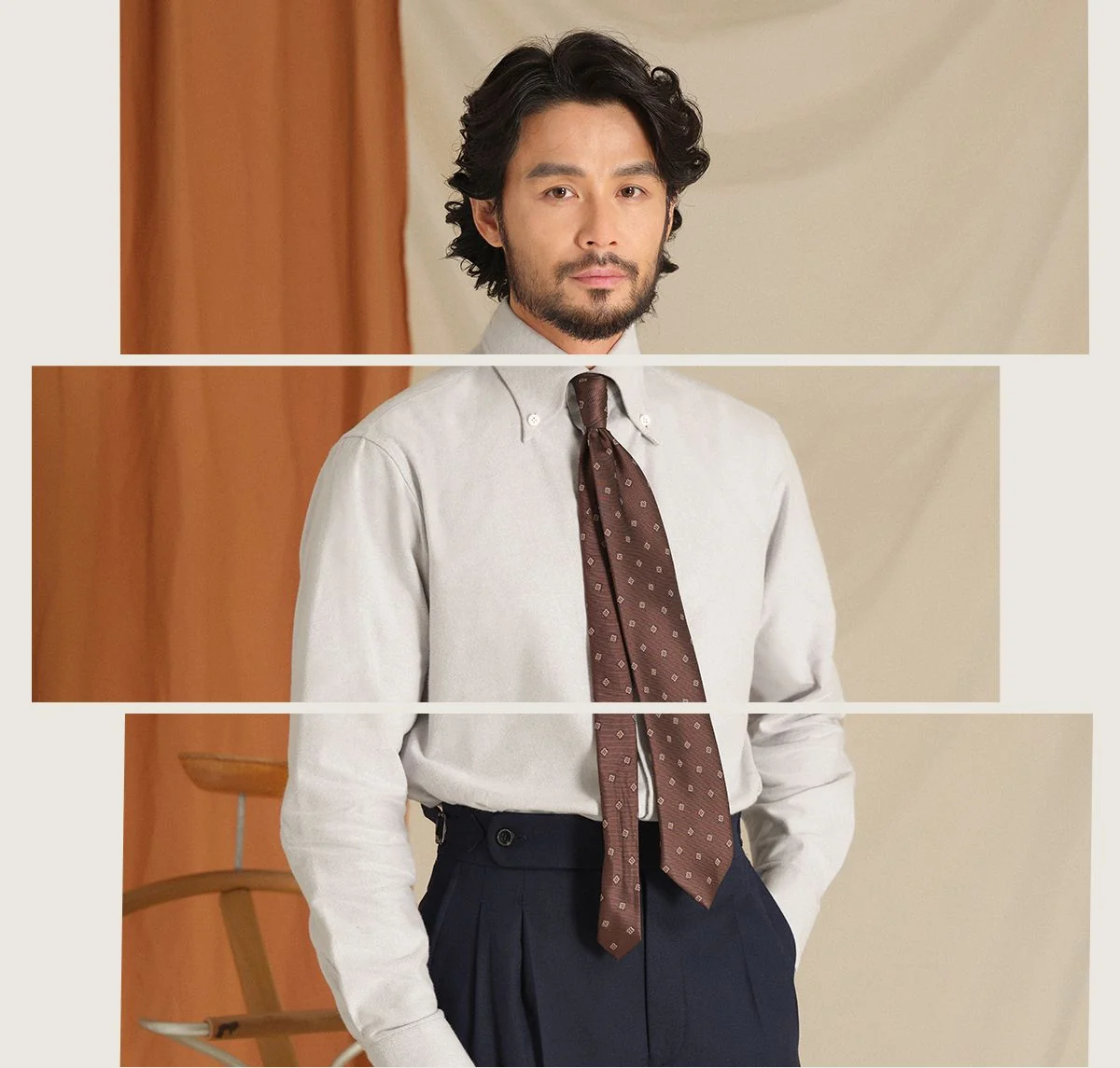 Italian Cotton Button-Up Shirt - Image 3