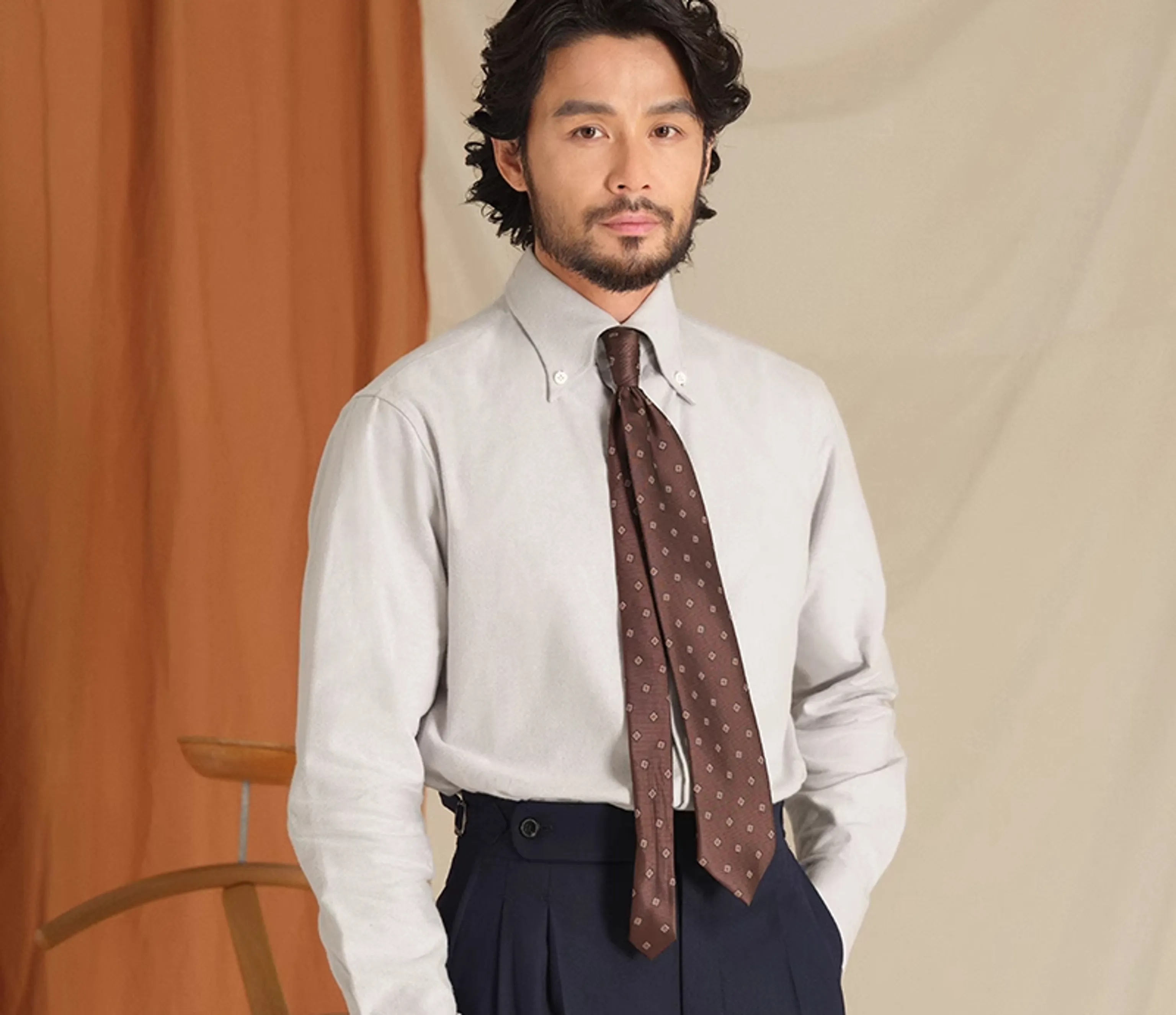 Italian Cotton Button-Up Shirt - Image 6