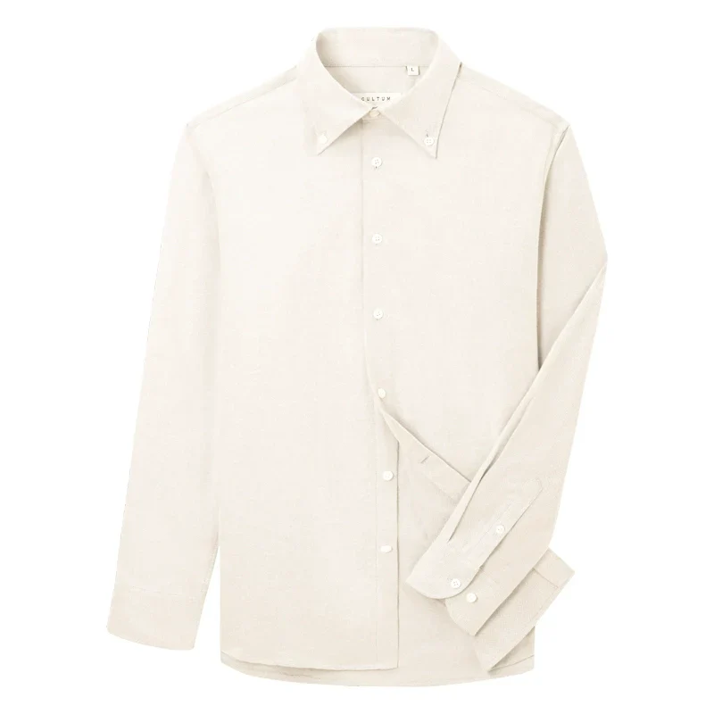 Italian Cotton Button-Up Shirt - Image 9