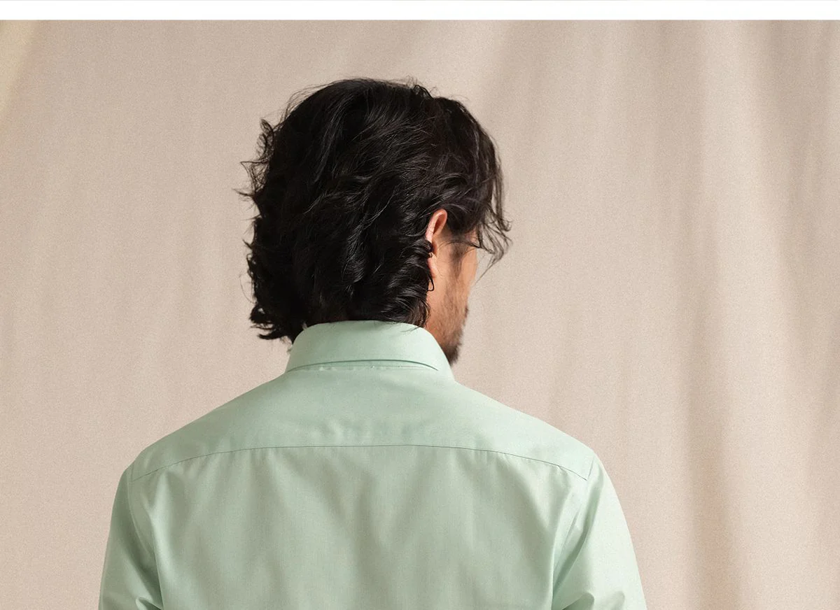 Italian Cotton Modal Dress Shirt - Image 2