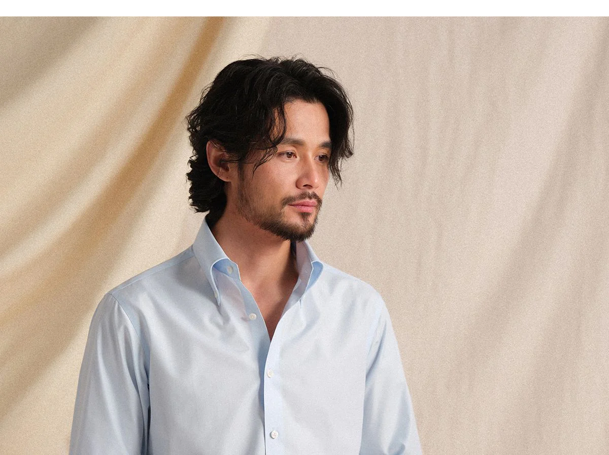 Italian Cotton Modal Dress Shirt - Image 3