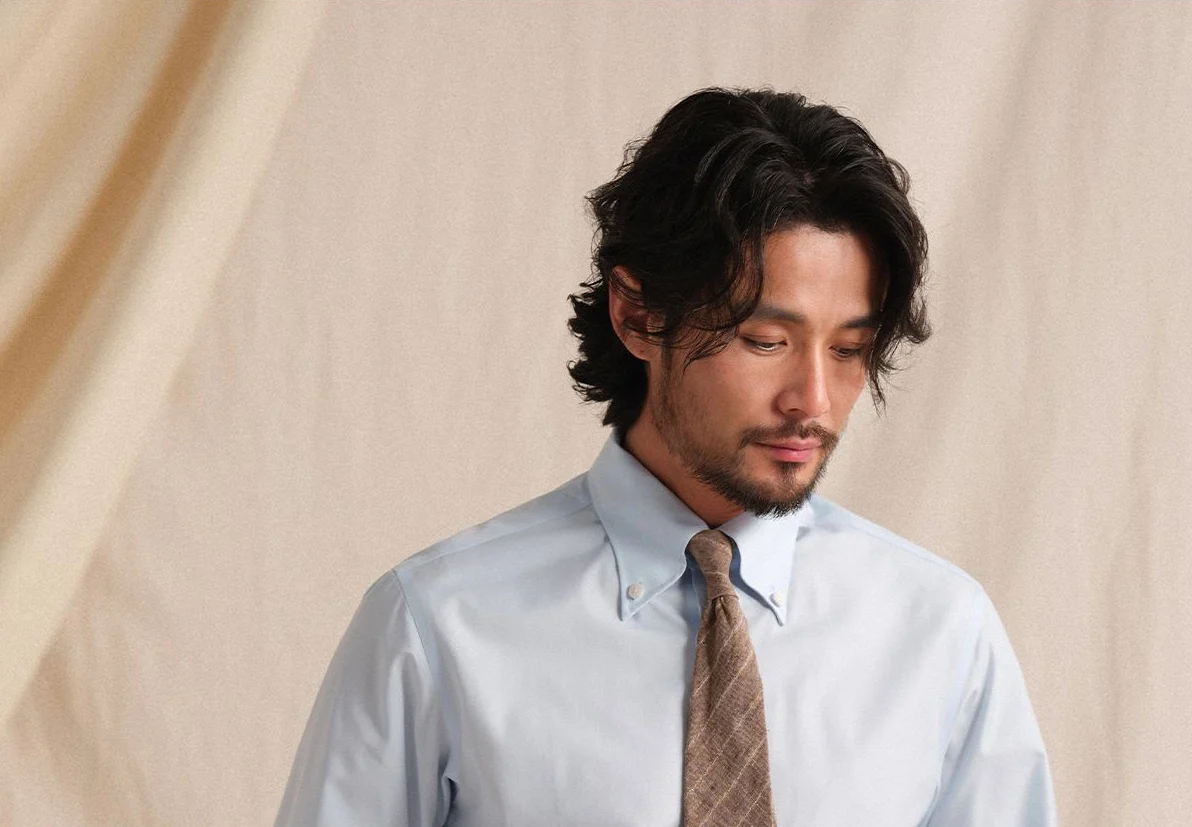Italian Cotton Modal Dress Shirt - Image 5