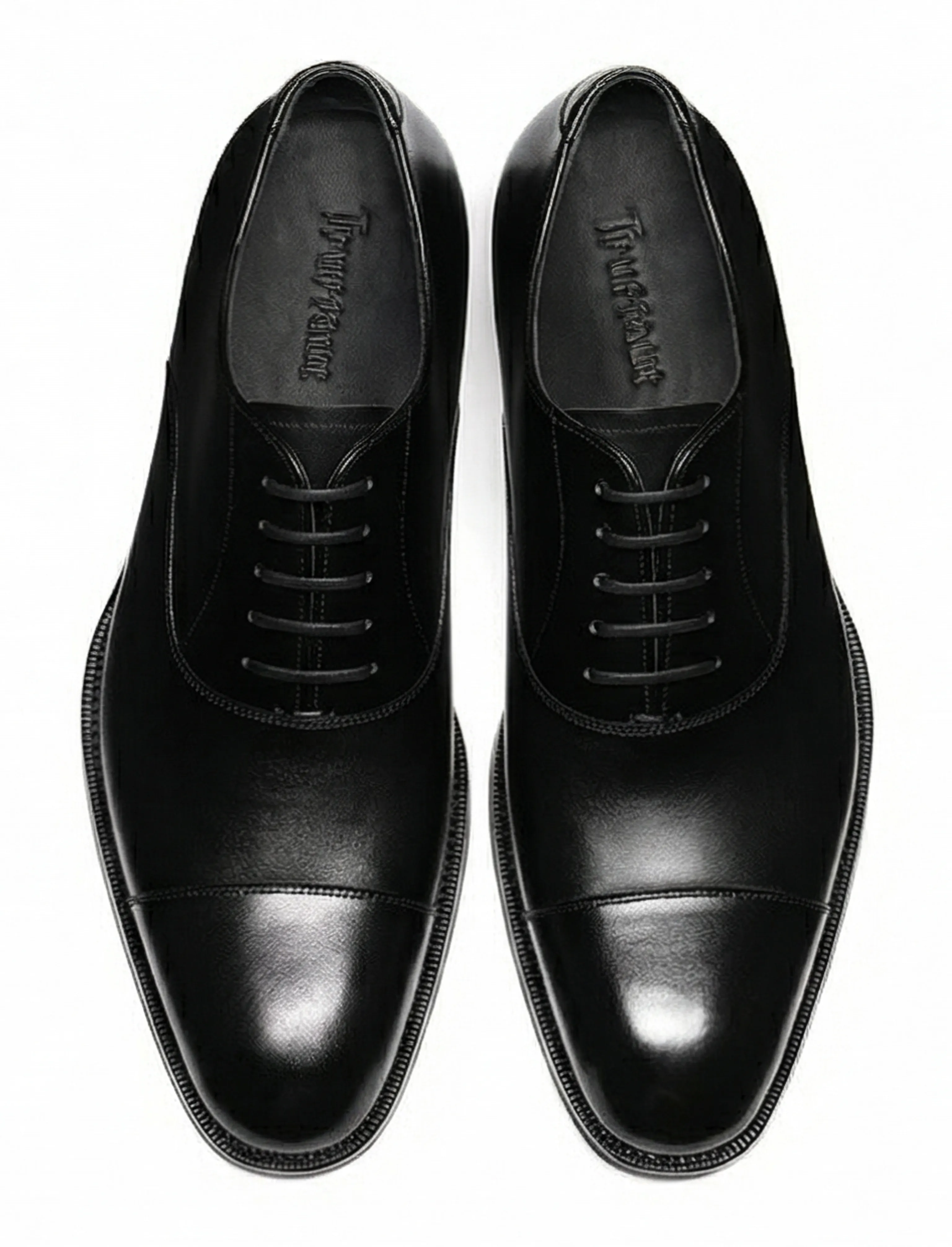 Italian Leather Cap-Toe Oxford - Image 2