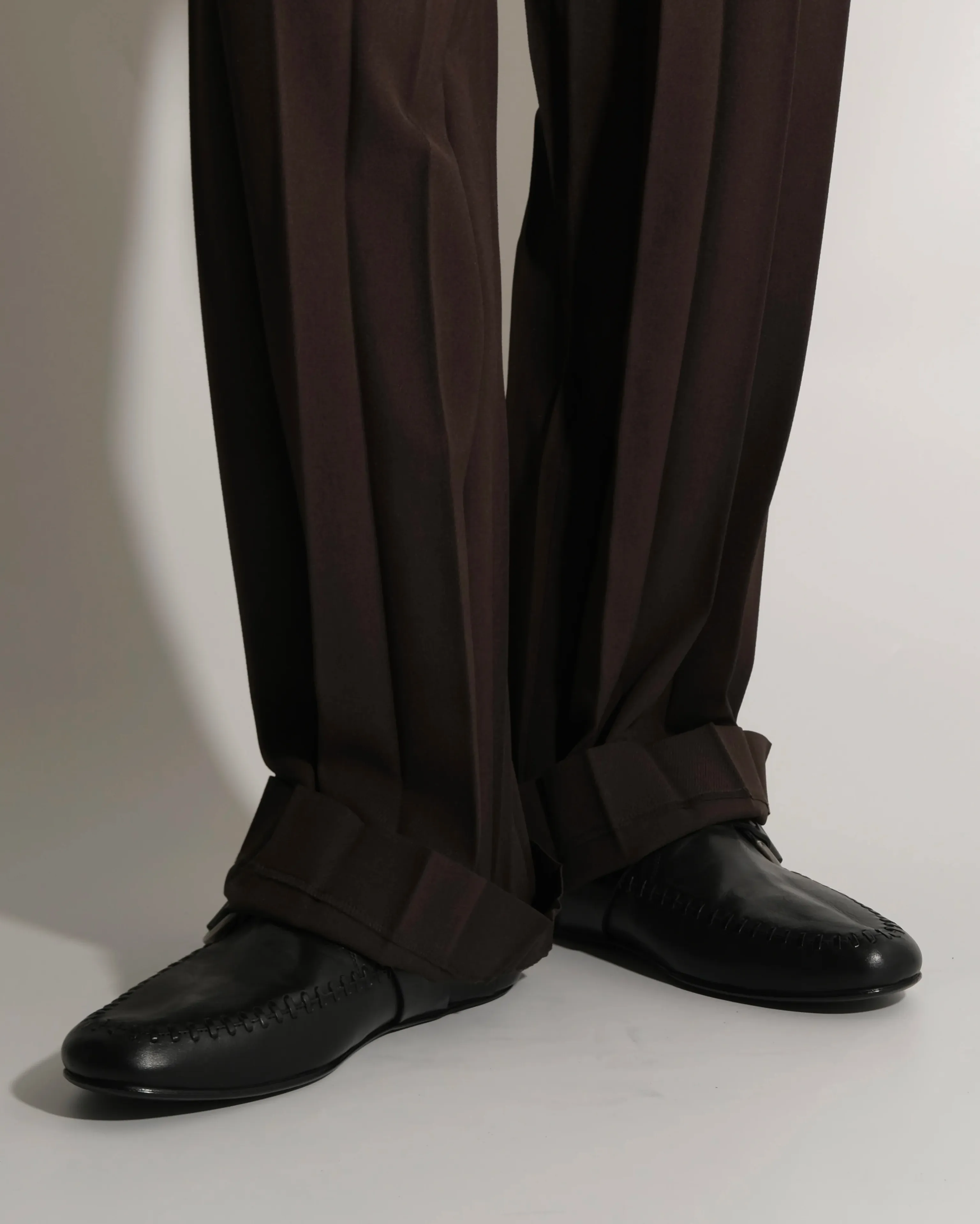Italian Leather O-Ring Mule Loafer - Image 4