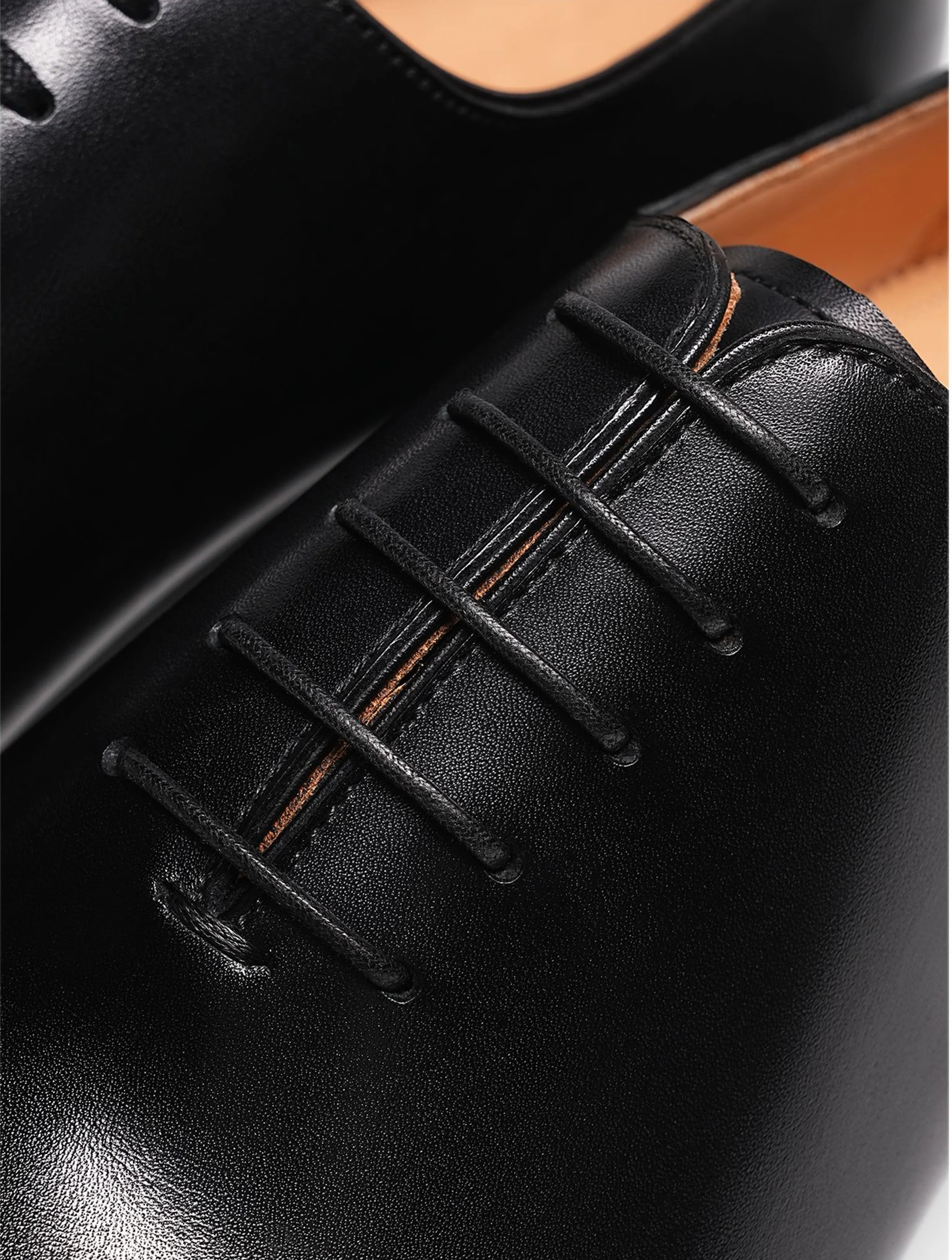 Italian Leather Wholecut Oxford - Image 8