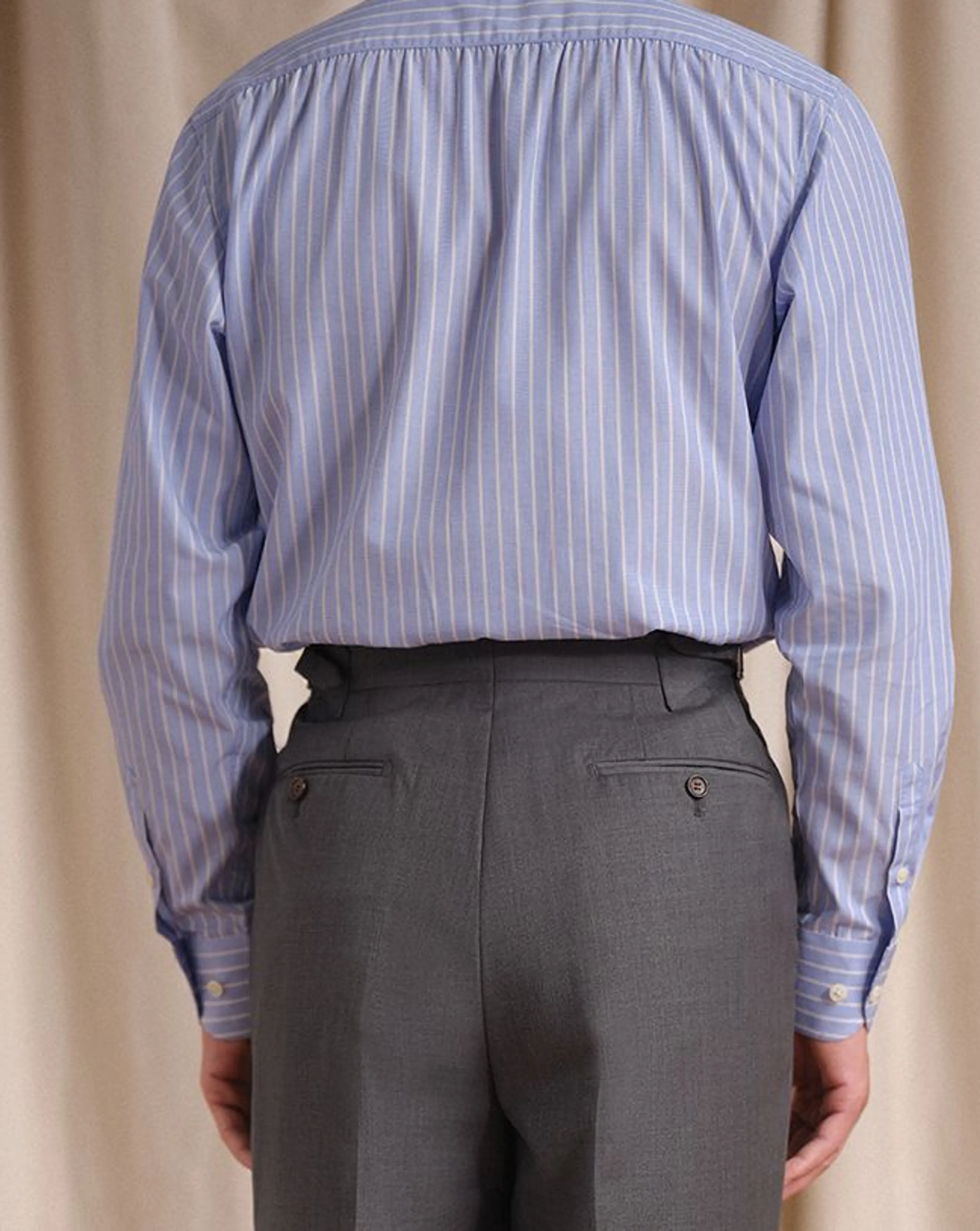 Italian Naples Pleated Trousers - Image 7