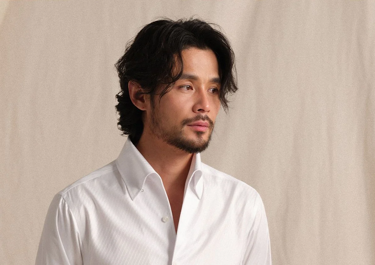 Italian One-Piece Collar White Shirt - Image 3
