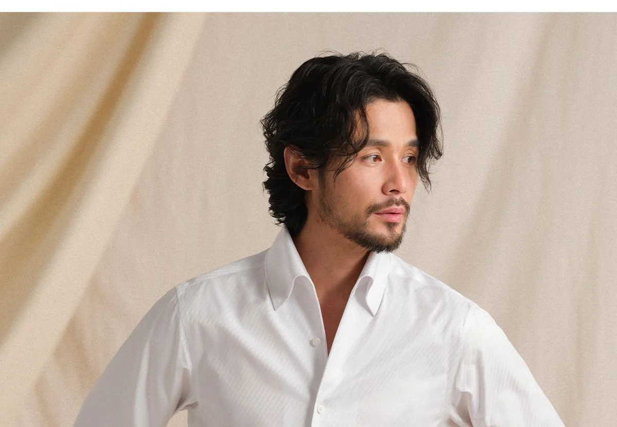 Italian One-Piece Collar White Shirt - Image 5