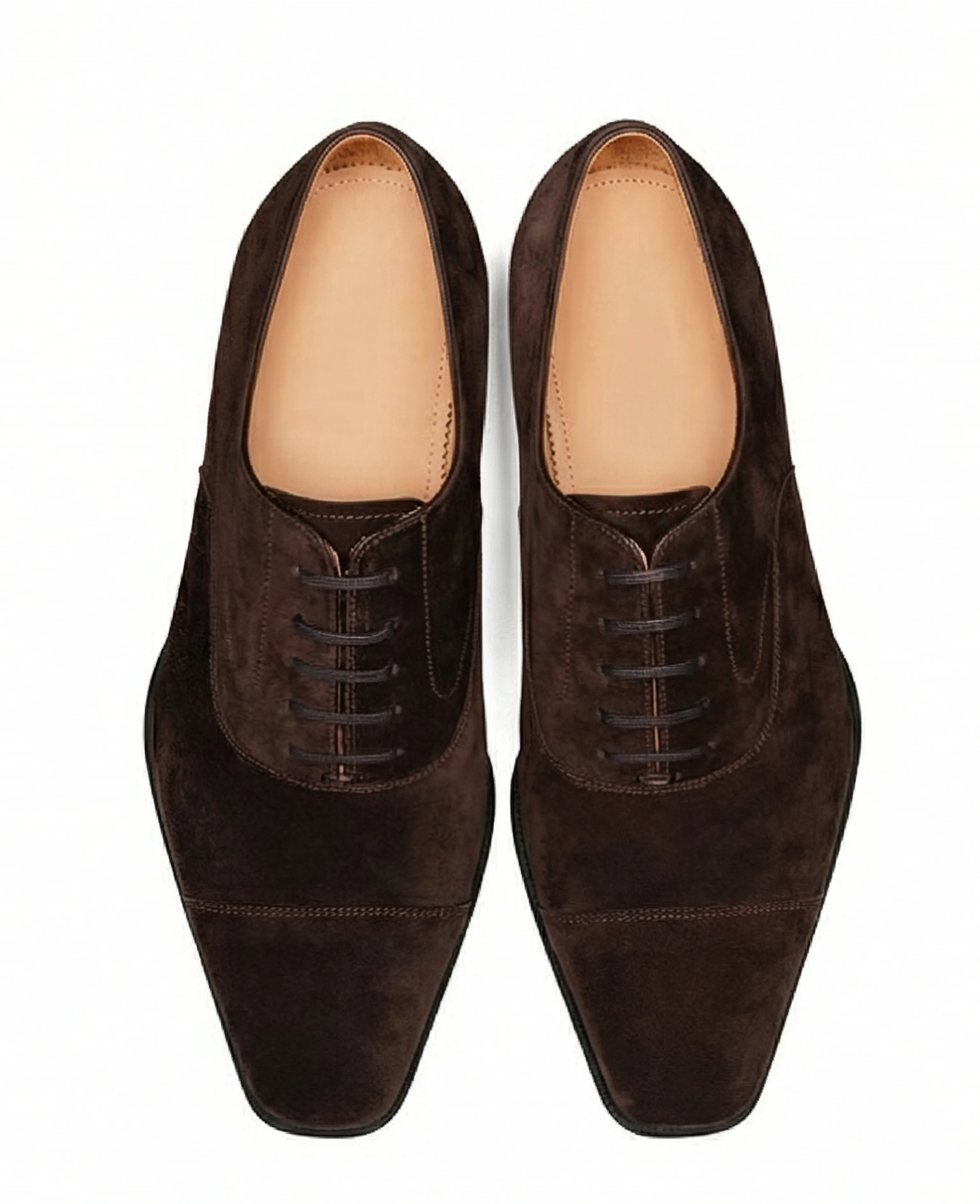 Italian Suede Cap-Toe Oxford - Image 7