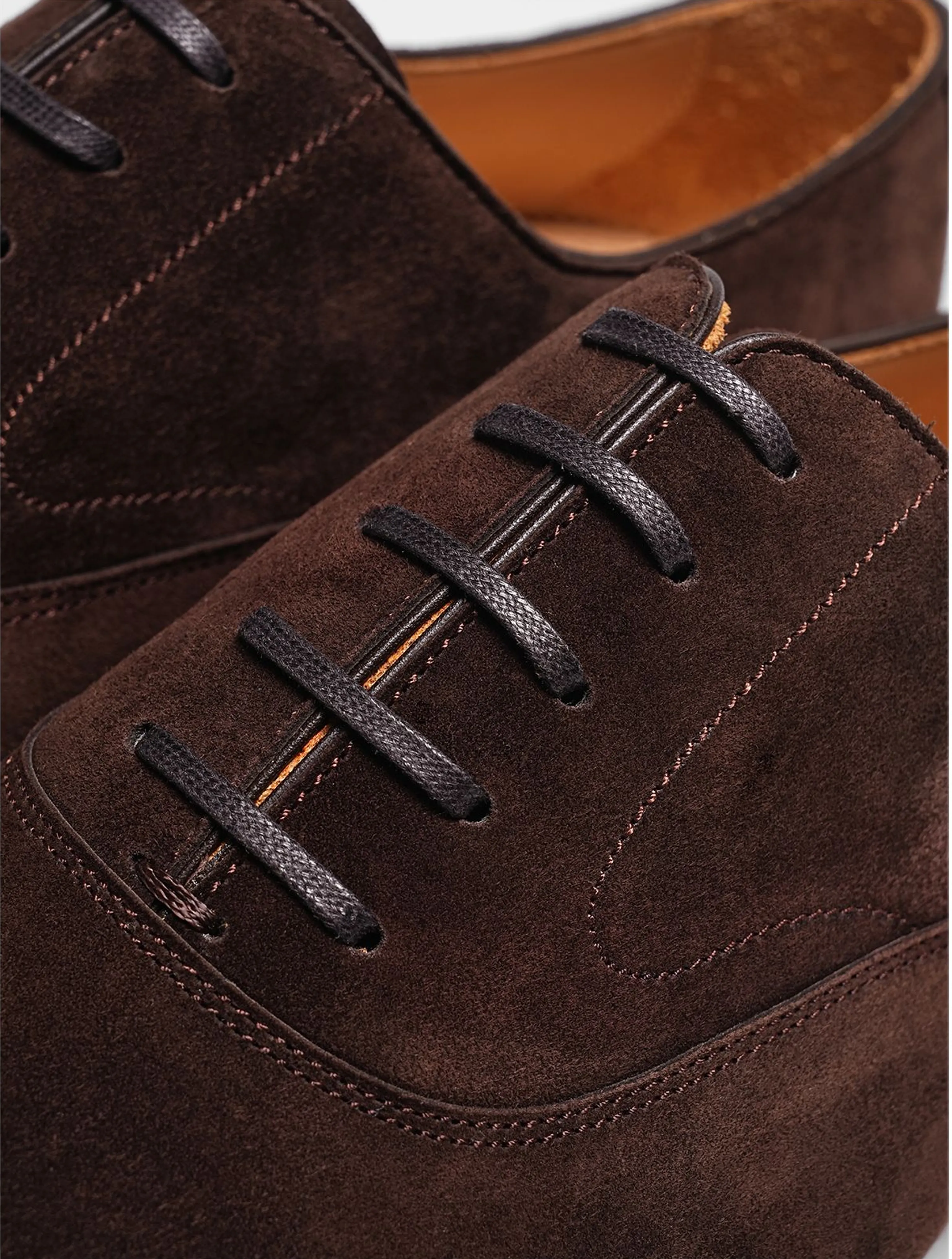 Italian Suede Cap-Toe Oxford - Image 8