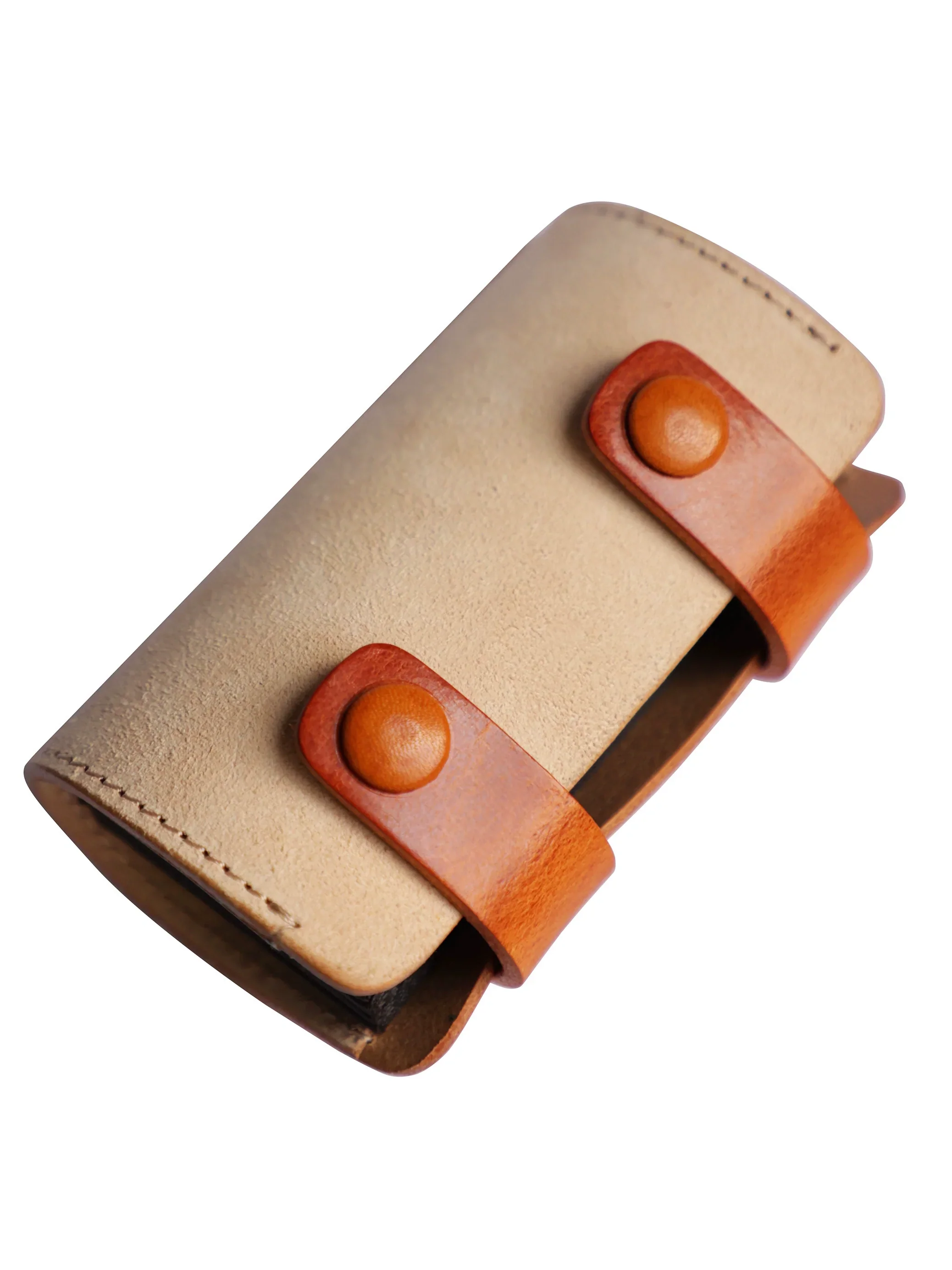 Italian Veg-Tan Accordion Card Holder - Image 2