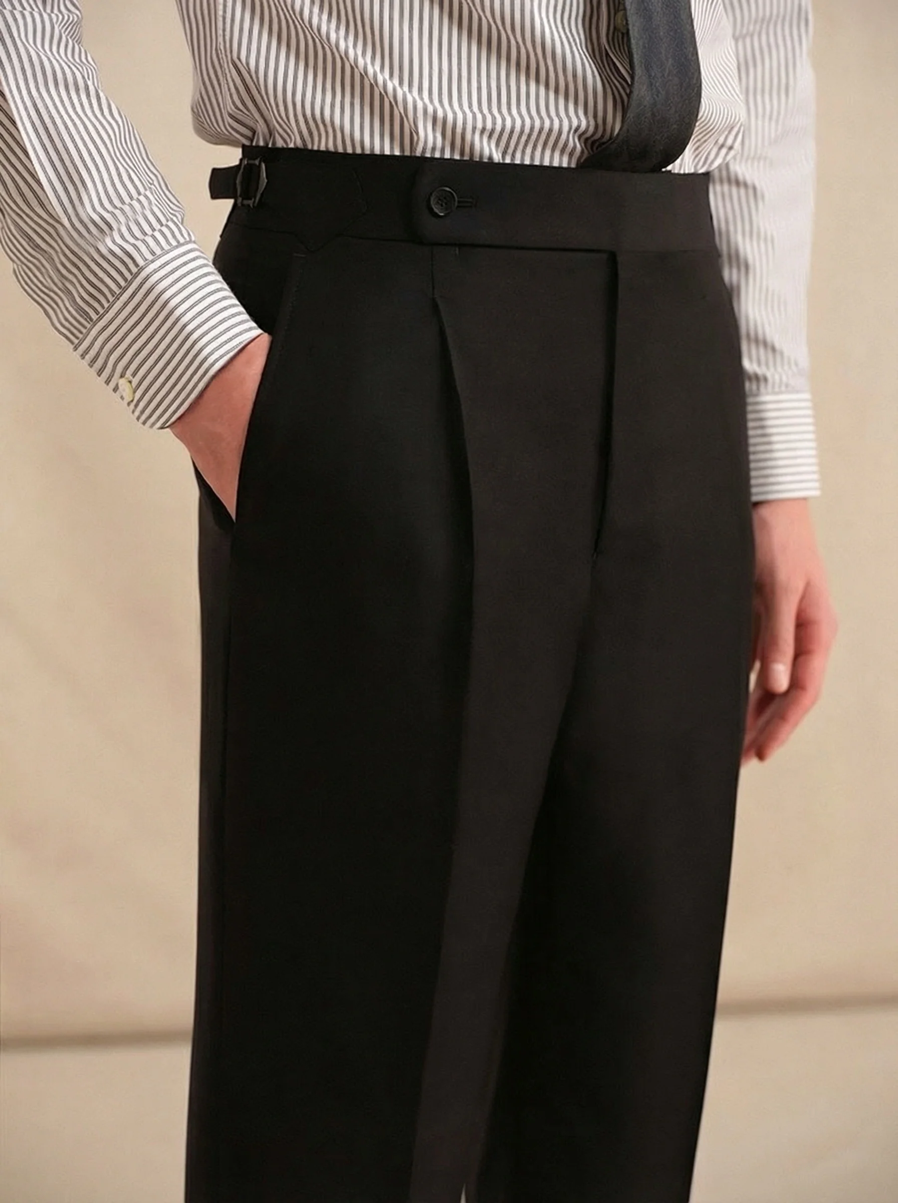 Italian Wool Trousers - Image 2