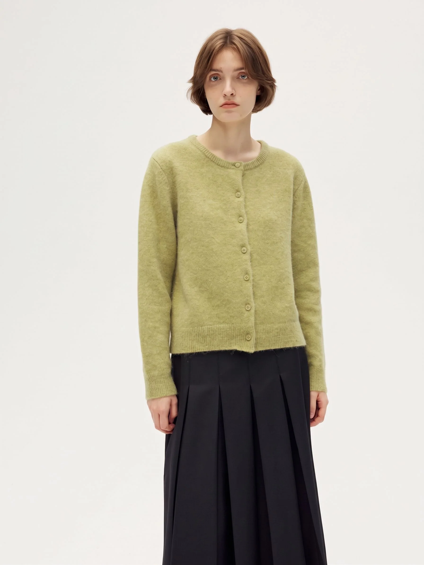 Ivory Button Cardigan
