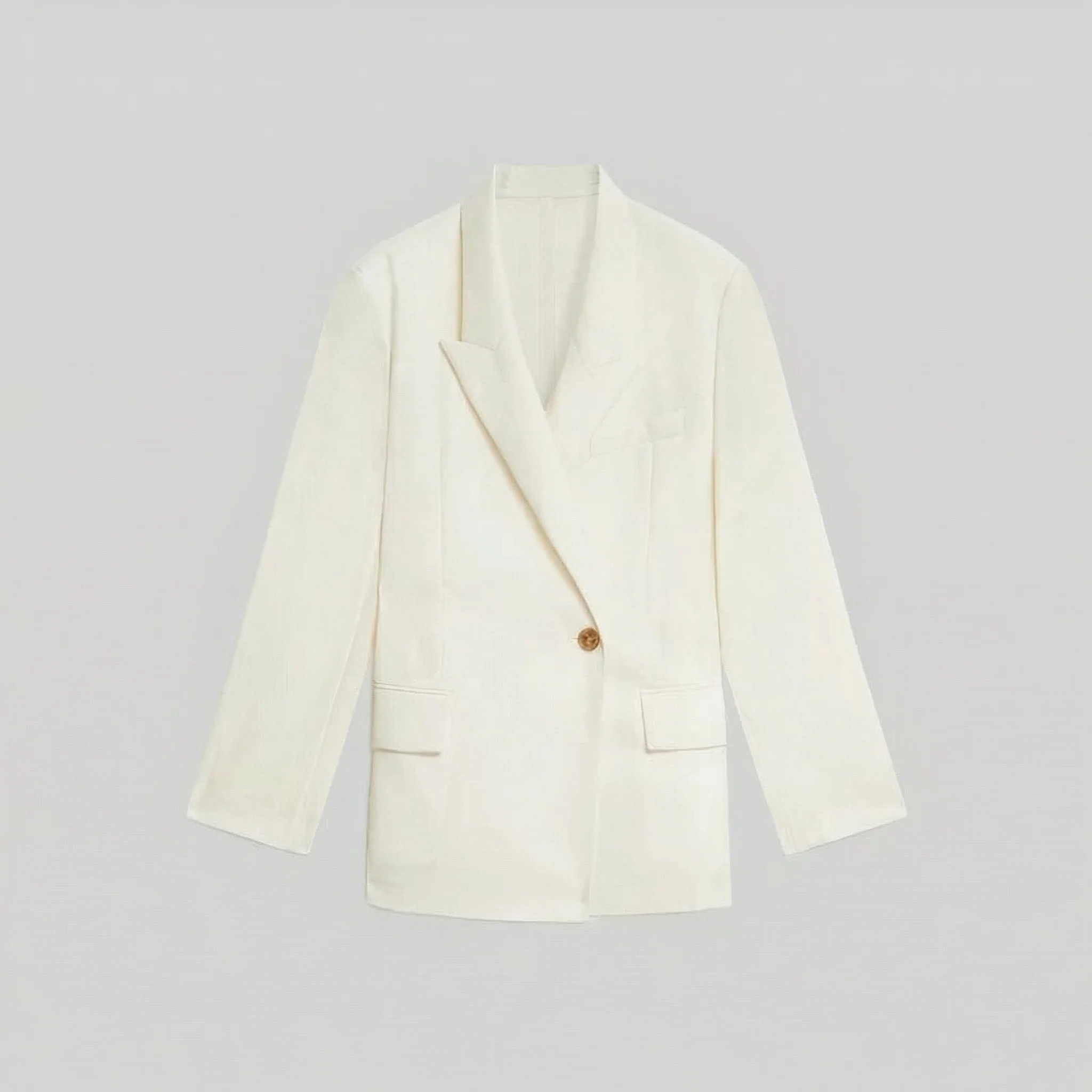 Ivory Double Blazer - Image 4
