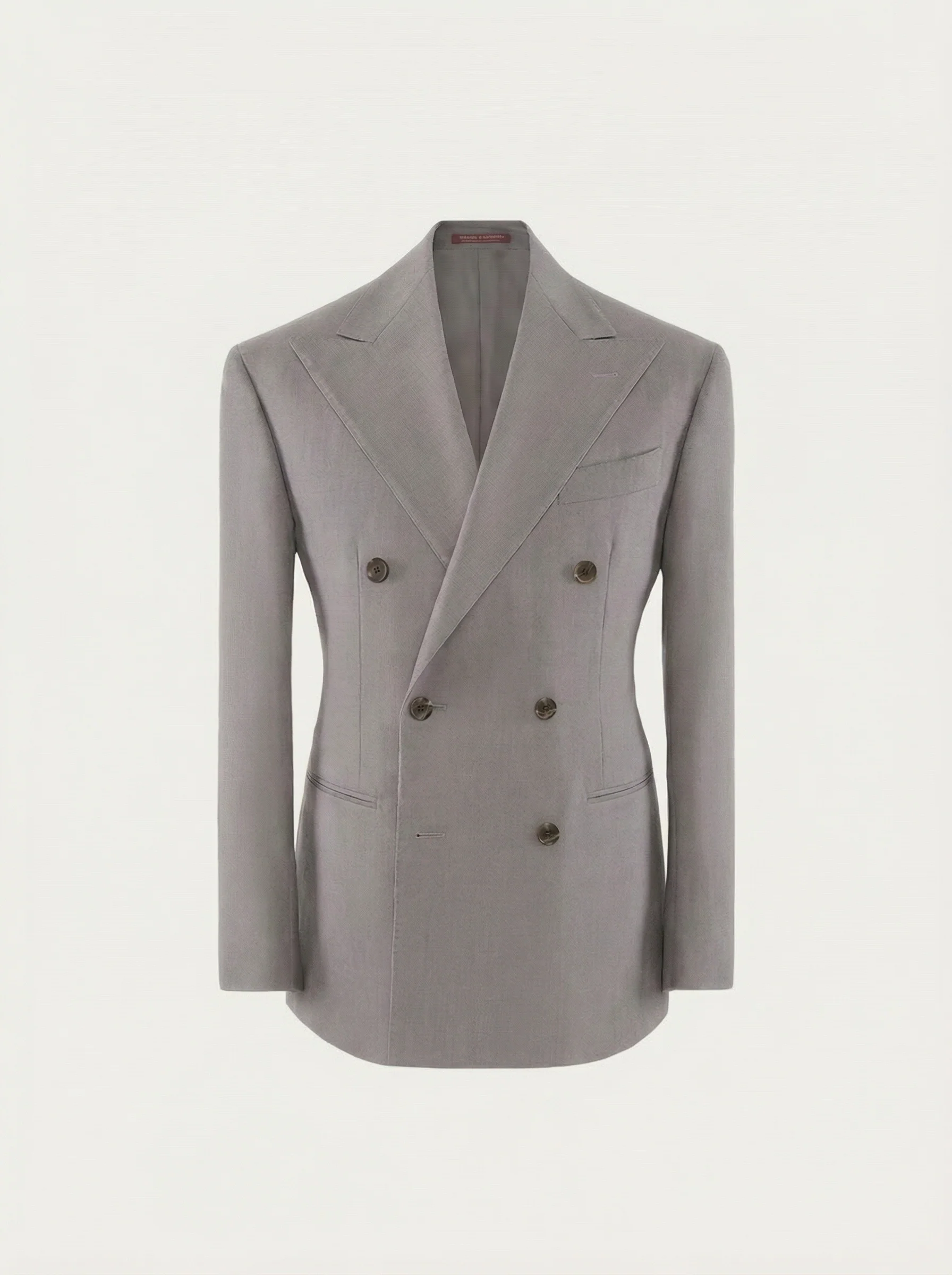 Ivory Double-Breasted Suit - Image 16