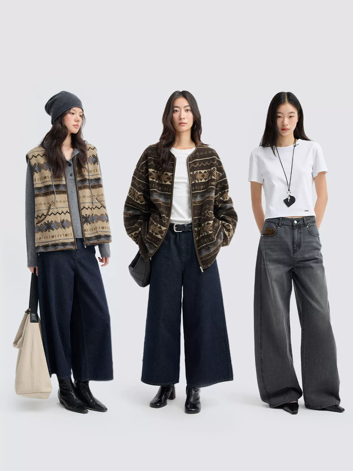 Jacquard Fleece Jacket