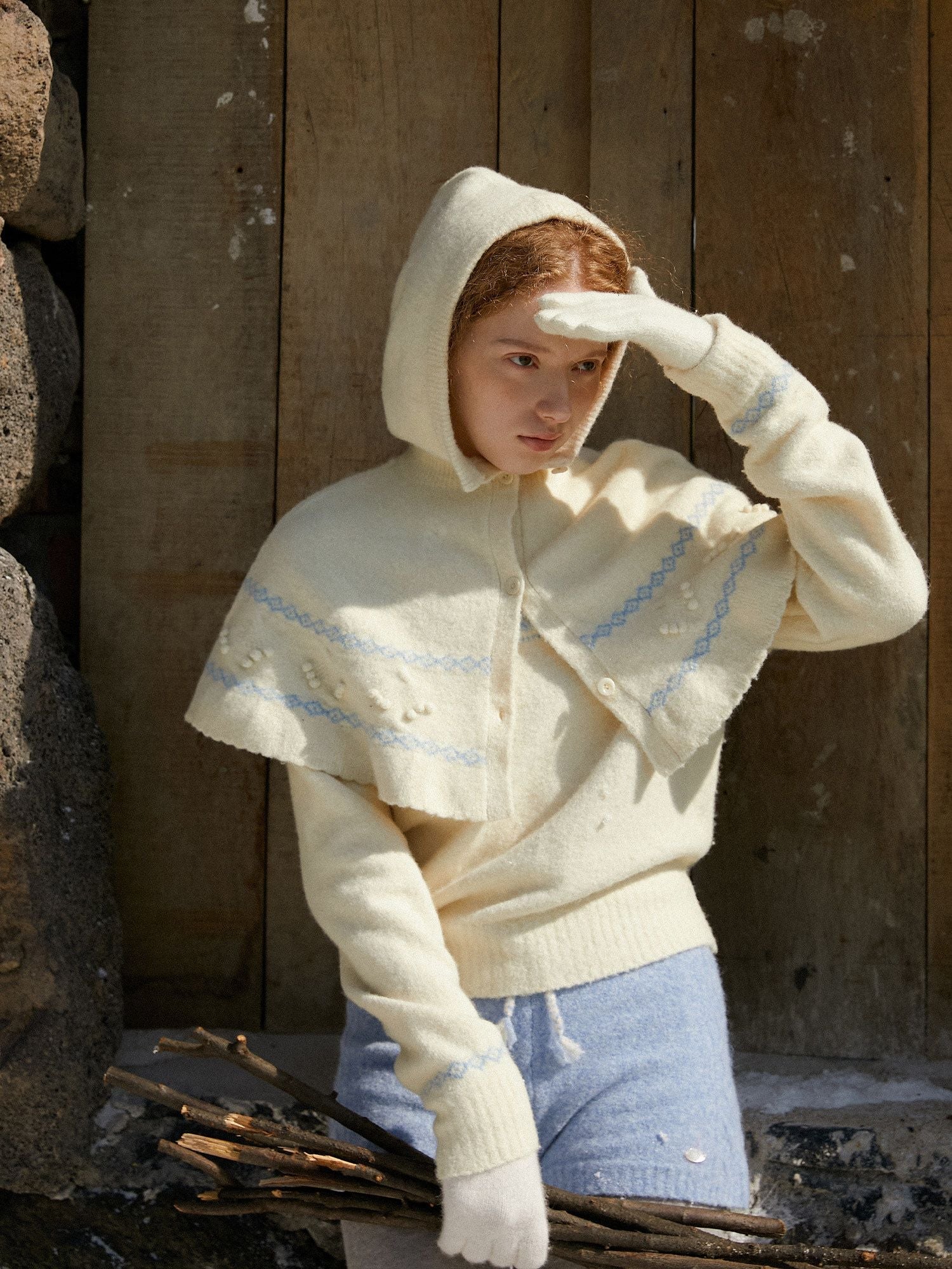 Jacquard Yoke Sweater - Image 4