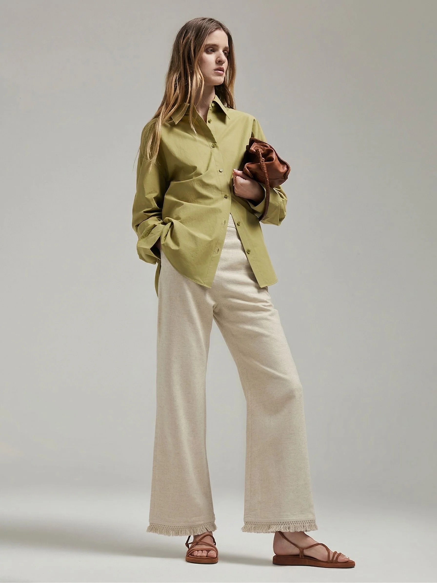 Jade Oversized Shirt - Image 2