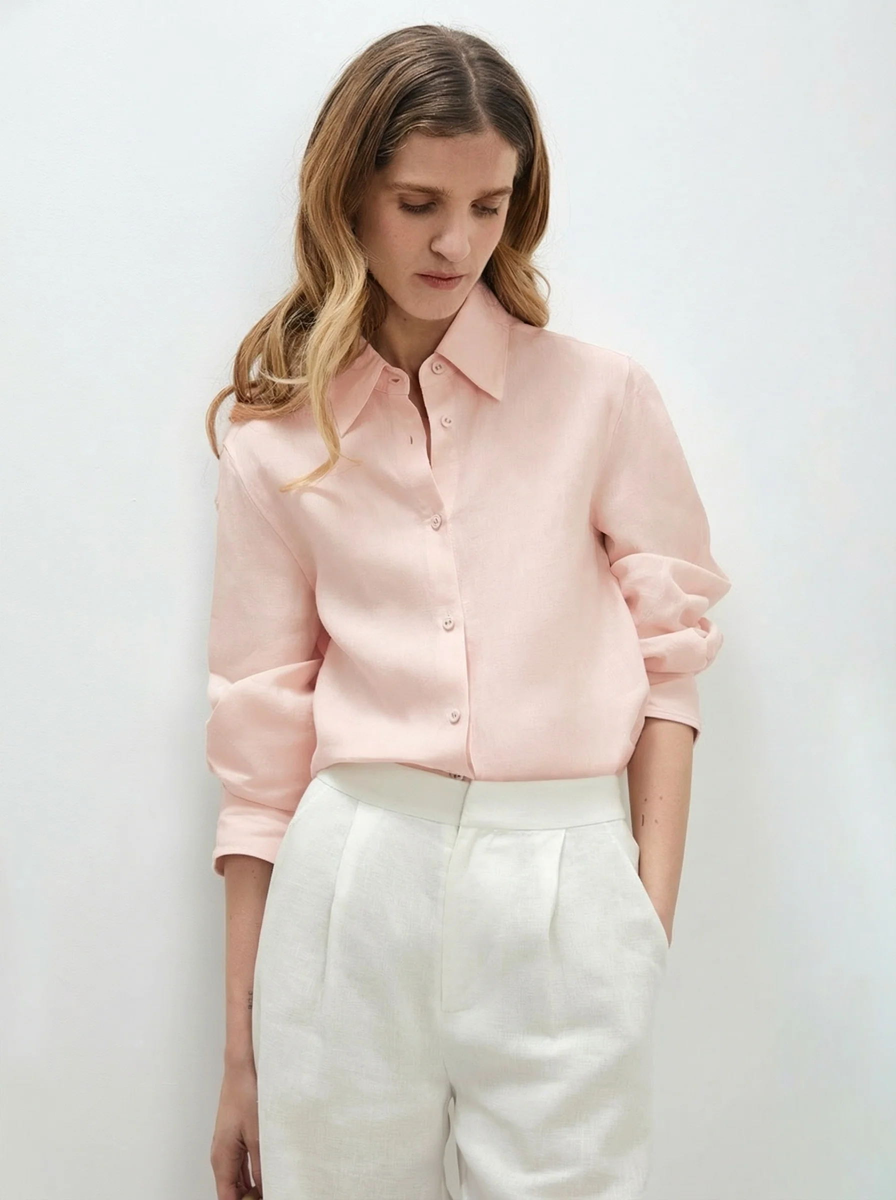 Jane Linen Shirt - Image 3