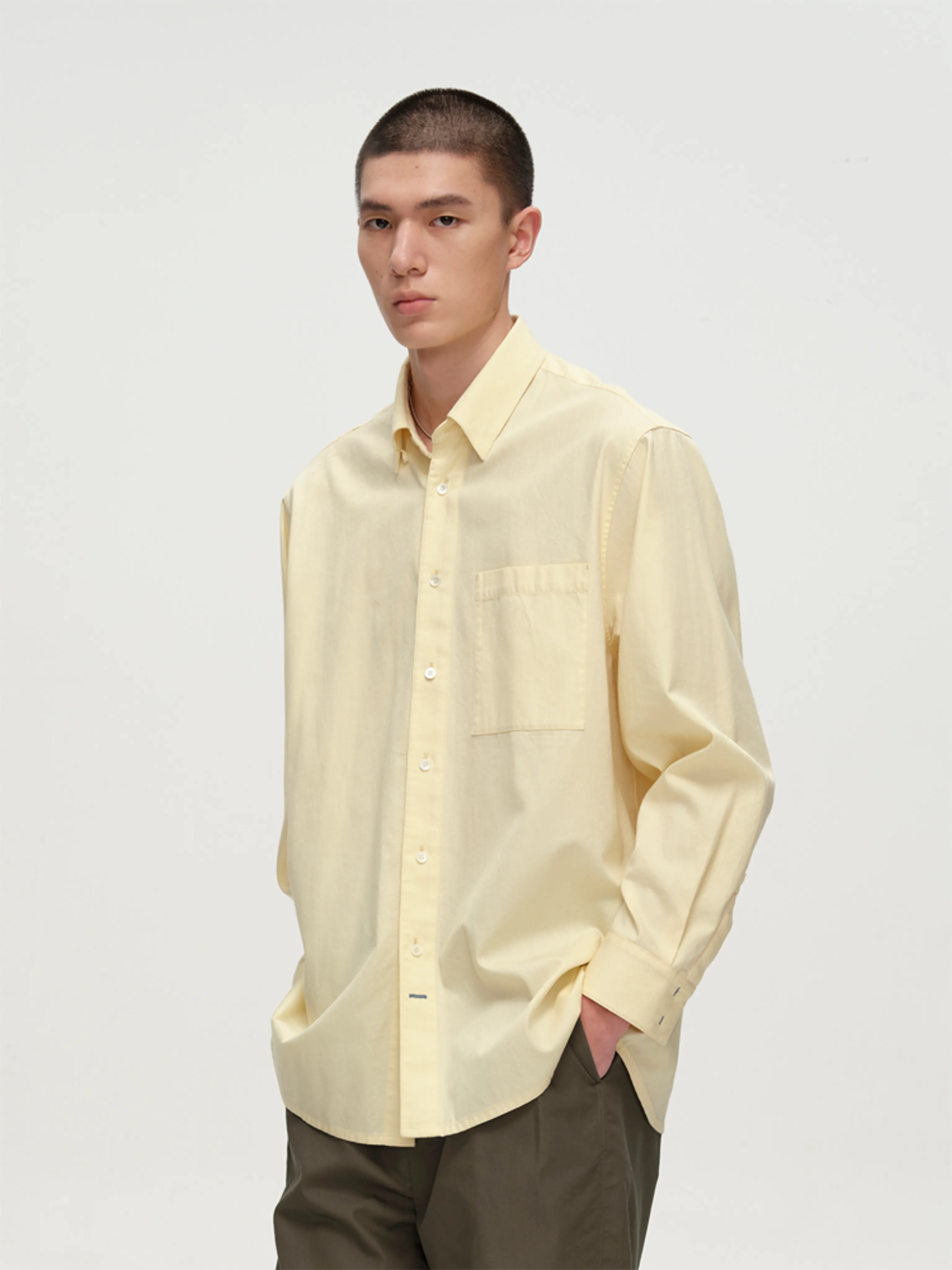 Japanese Oxford Long-Sleeve Shirt - Image 2