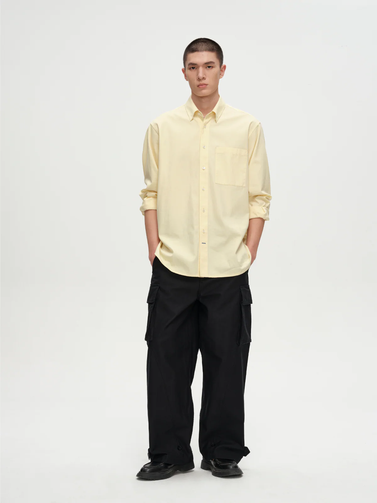 Japanese Oxford Long-Sleeve Shirt - Image 6