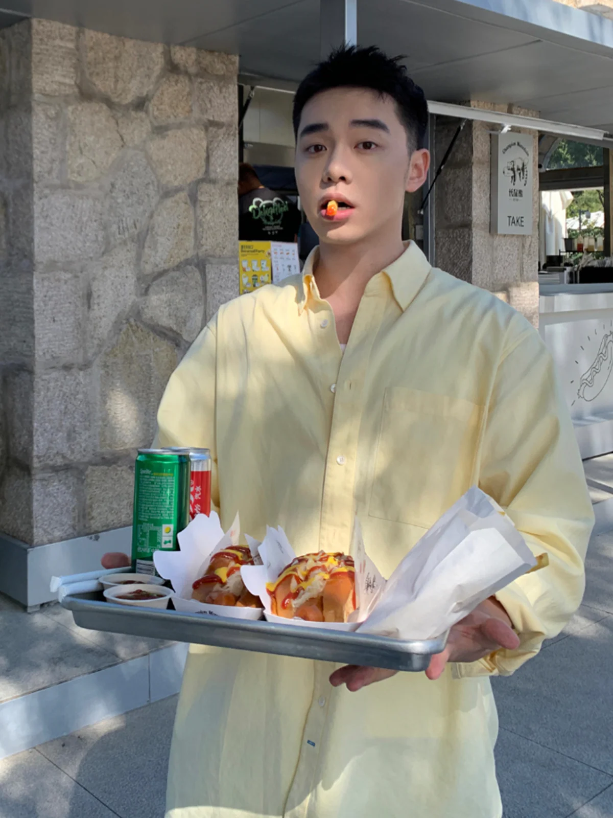 Japanese Oxford Long-Sleeve Shirt - Image 7
