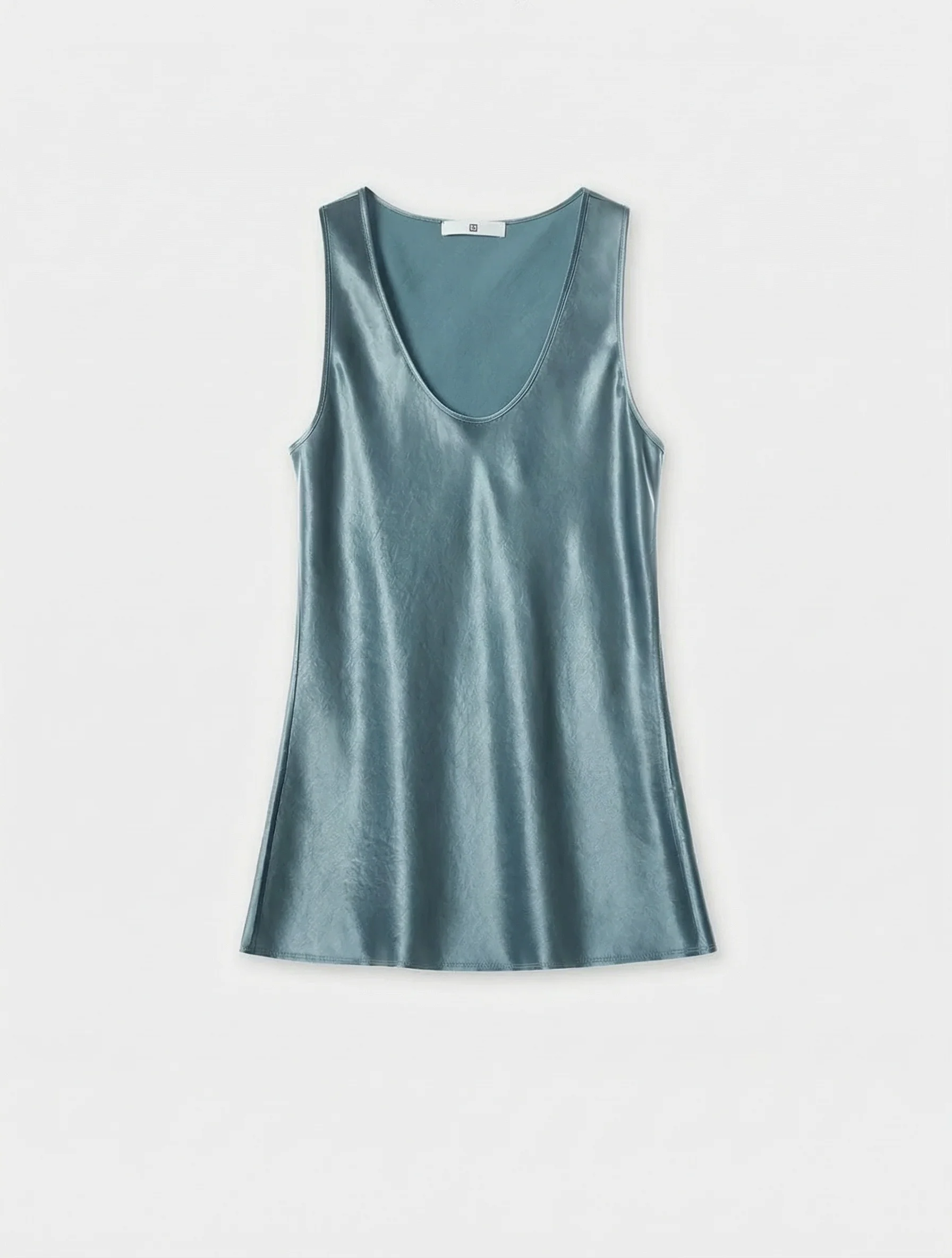 Japanese Satin Sleeveless Set - Image 4