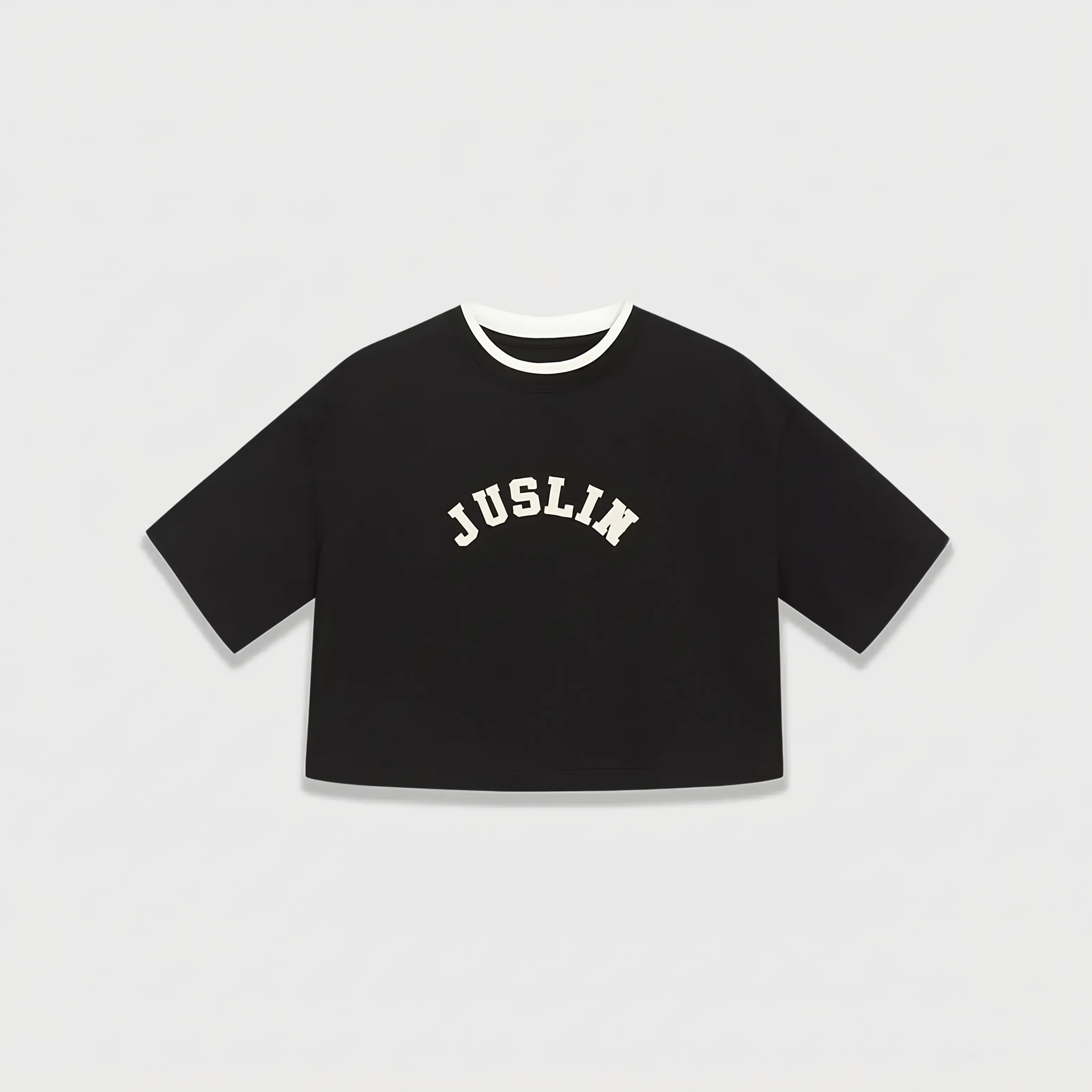 Juslin Appliqué Embroidered T-Shirt - Image 8