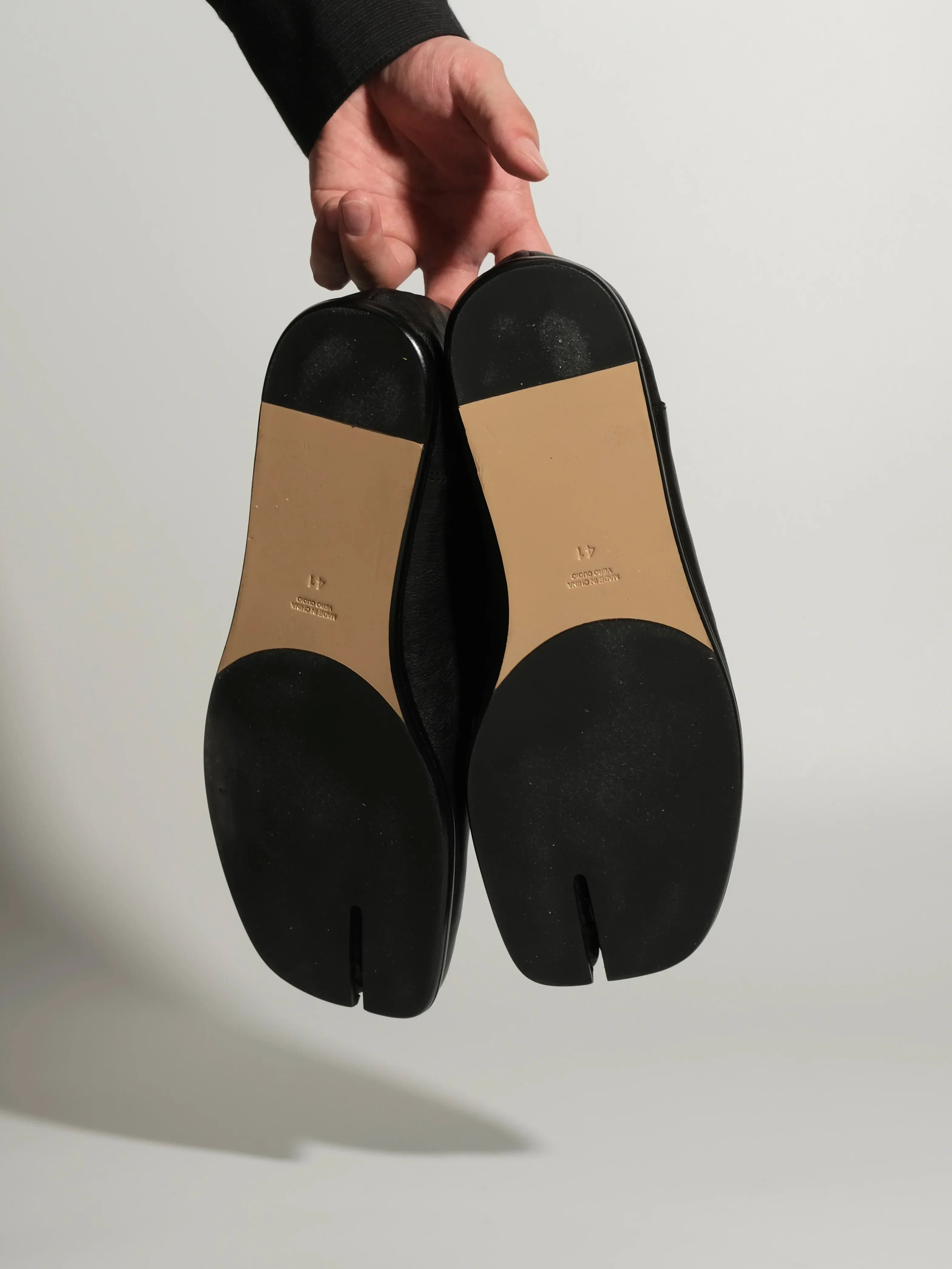 Kangaroo Leather Split-Toe Slip-Ons - Image 5