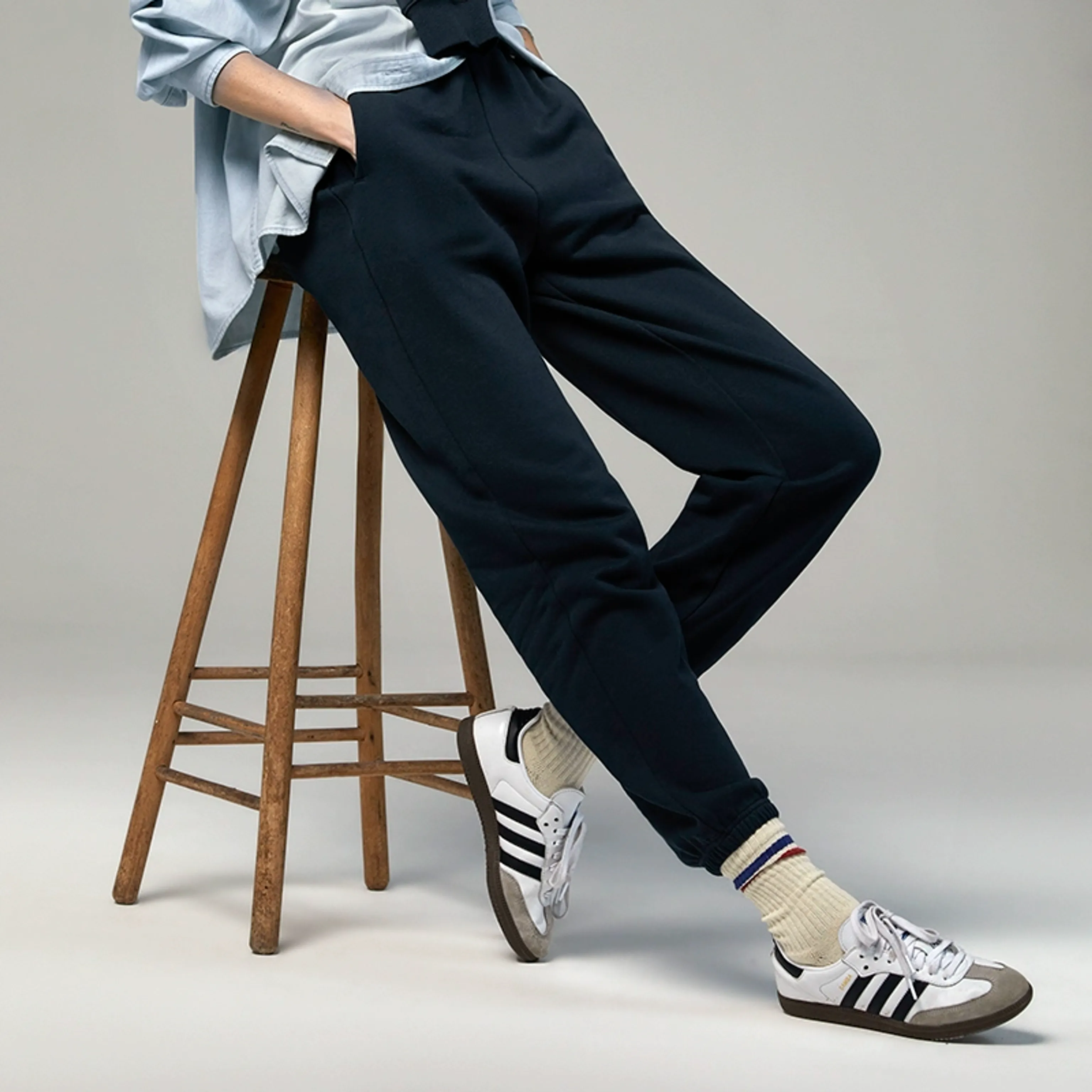 Karol Cotton Terry Logo Sweat Set - Image 13