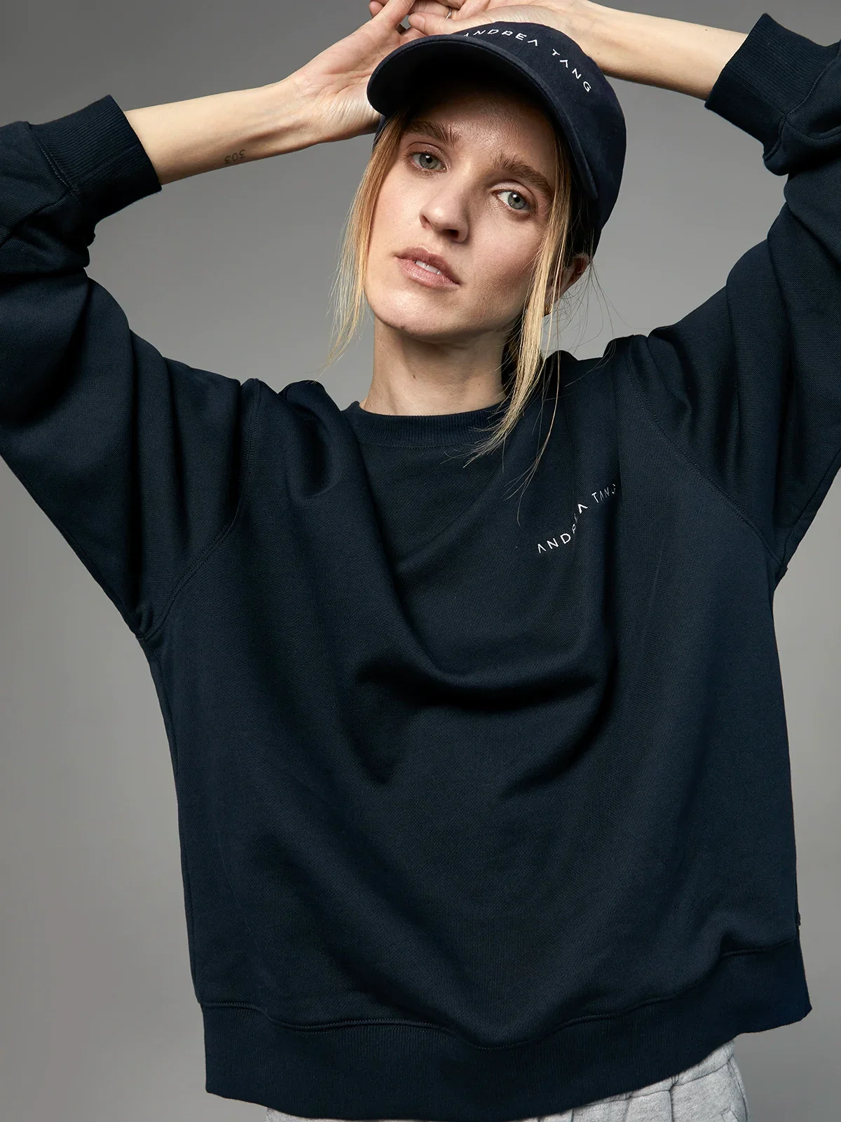 Karol Cotton Terry Logo Sweat Set - Image 3