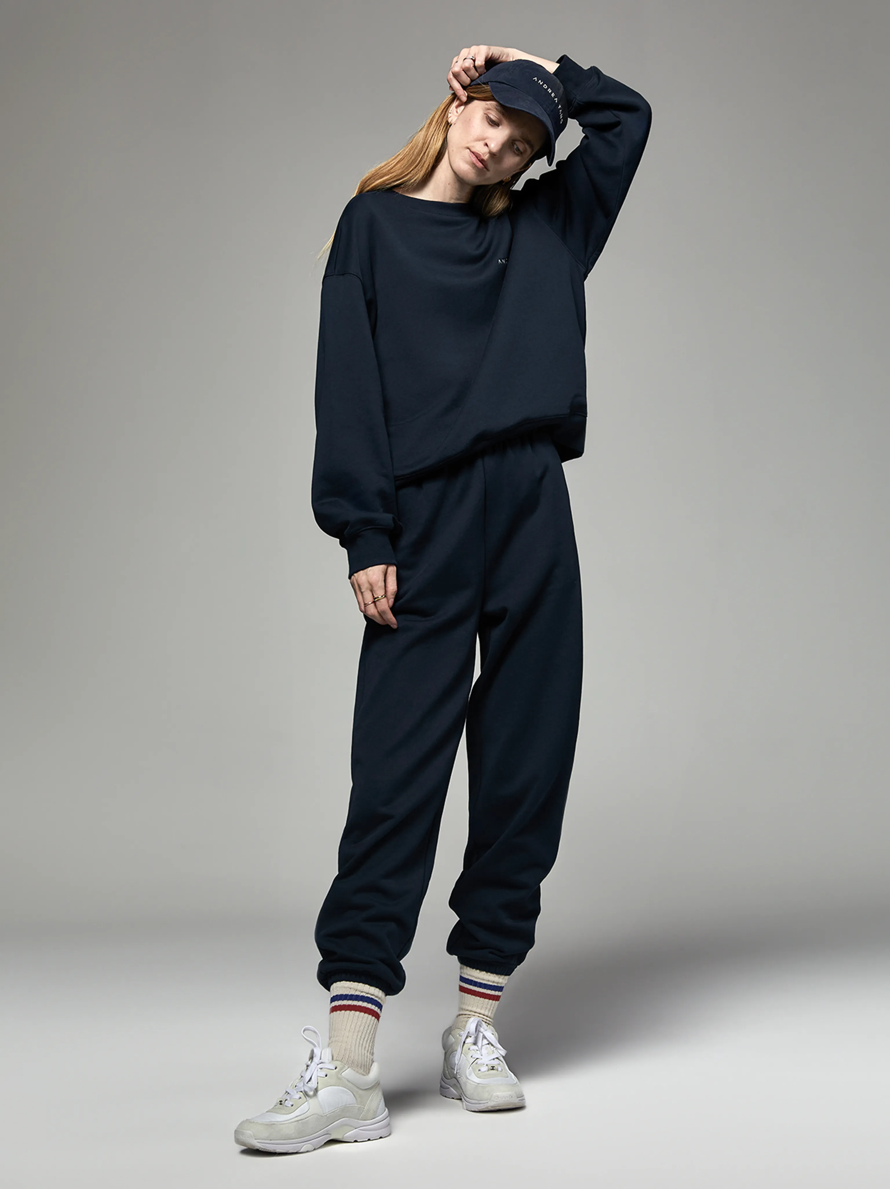 Karol Cotton Terry Logo Sweat Set - Image 5