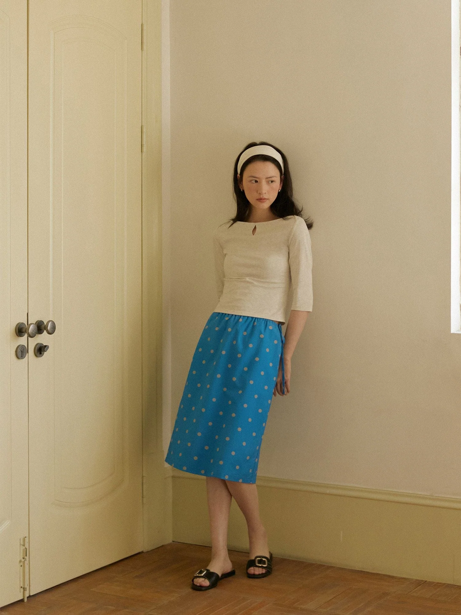 Keyhole Boatneck Top - Image 5