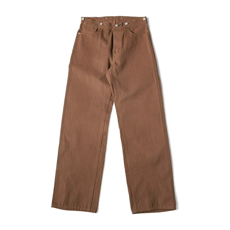 Khaki Canvas Overalls - Image 13
