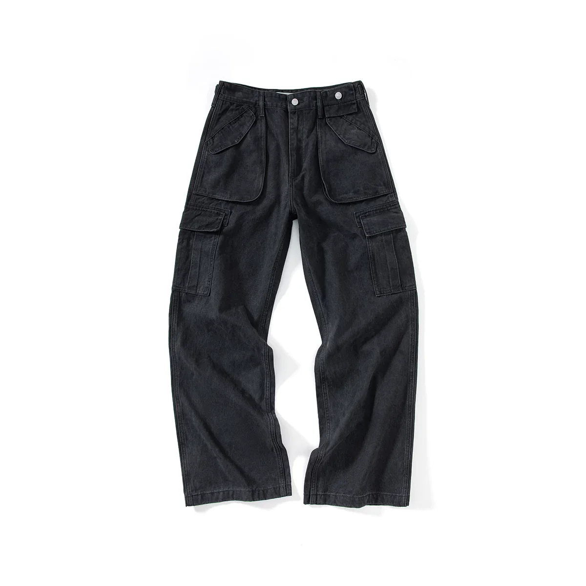 Khaki Utility Trousers - Image 4