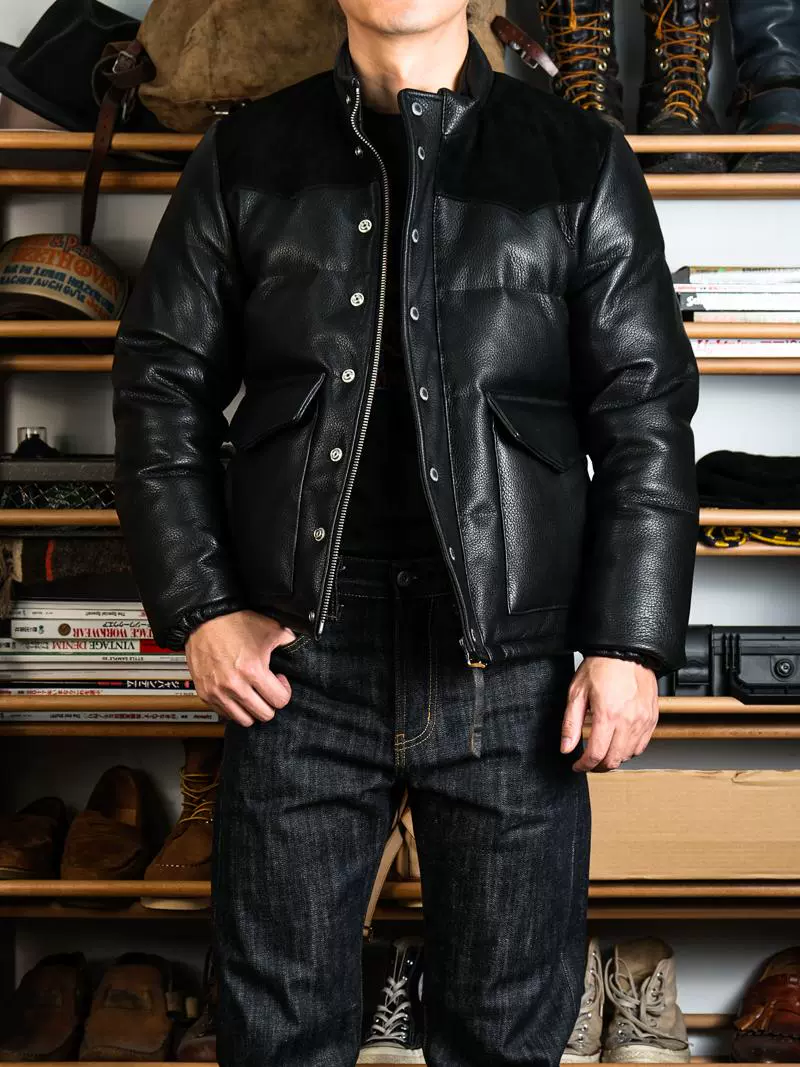 Kimura Goatskin Down Jacket