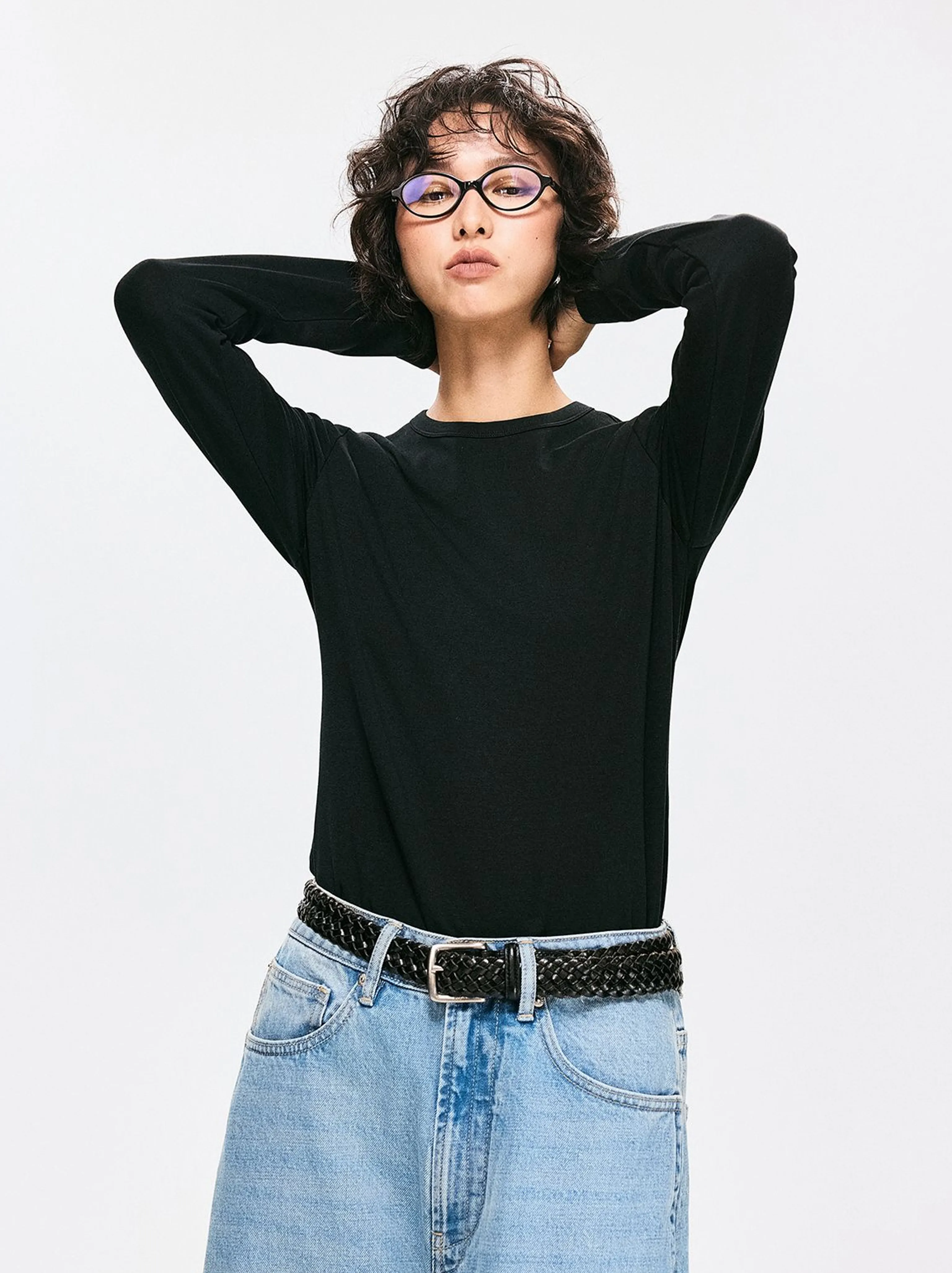 Kirishima Heavy Fleece Slim Crew - Image 2