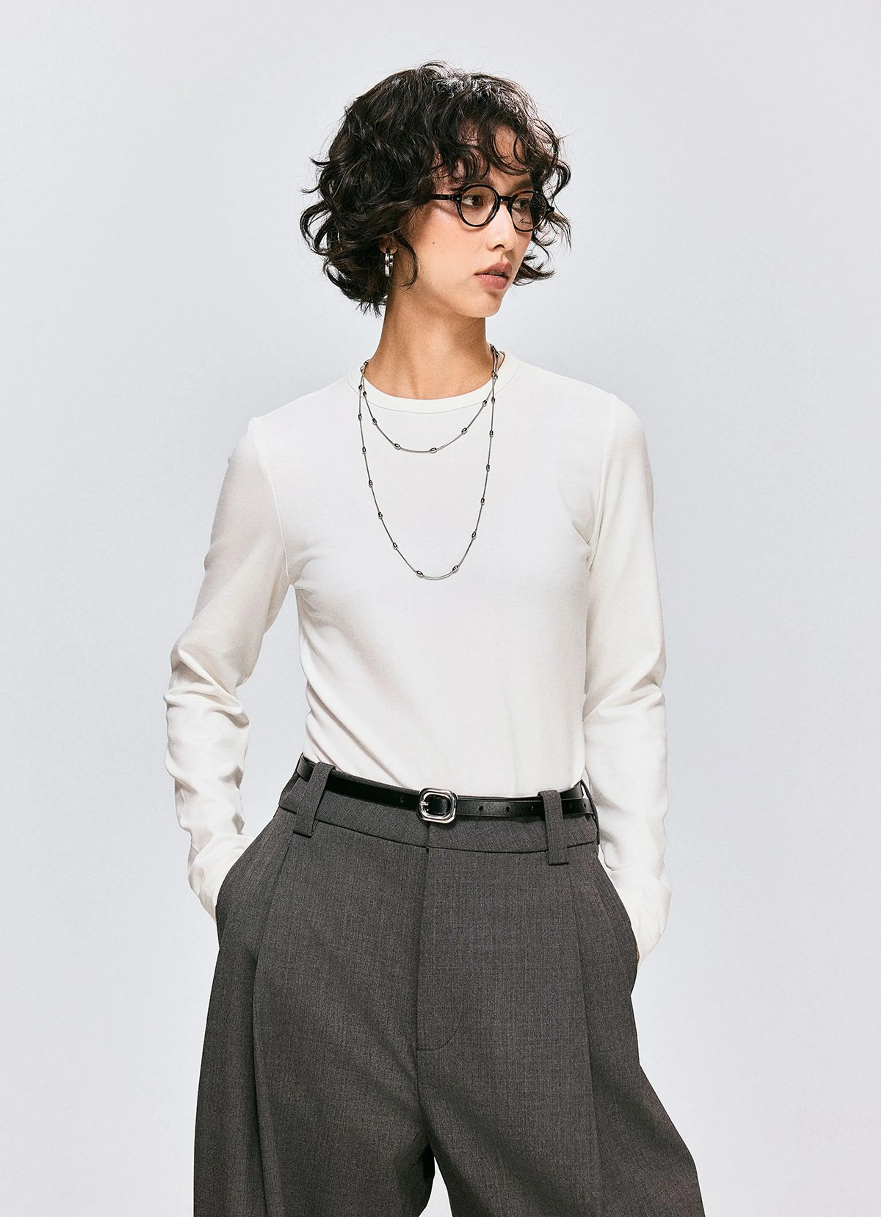 Kirishima Heavy Fleece Slim Crew - Image 6