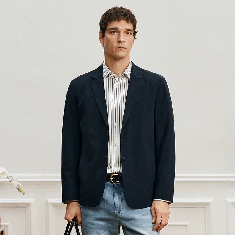 Knit-Back Stretch Blazer - Image 6