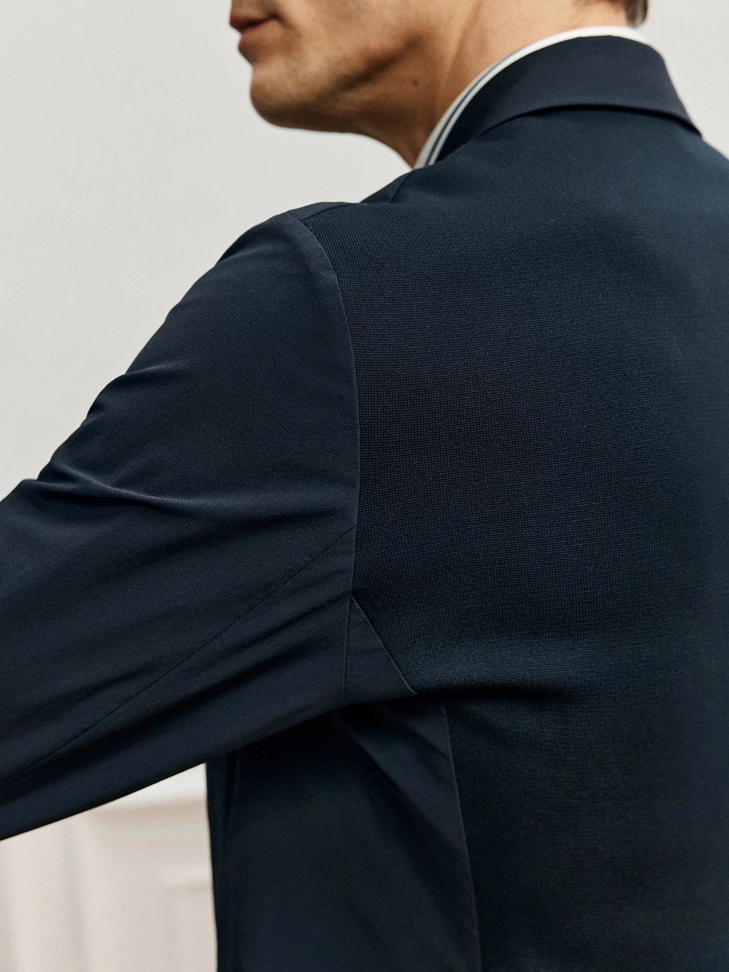 Knit-Back Stretch Blazer - Image 7