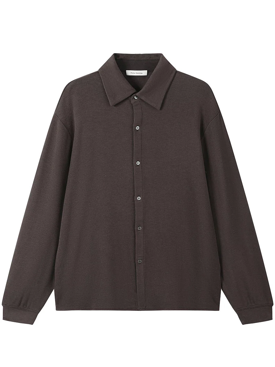 Knit Button Shirt