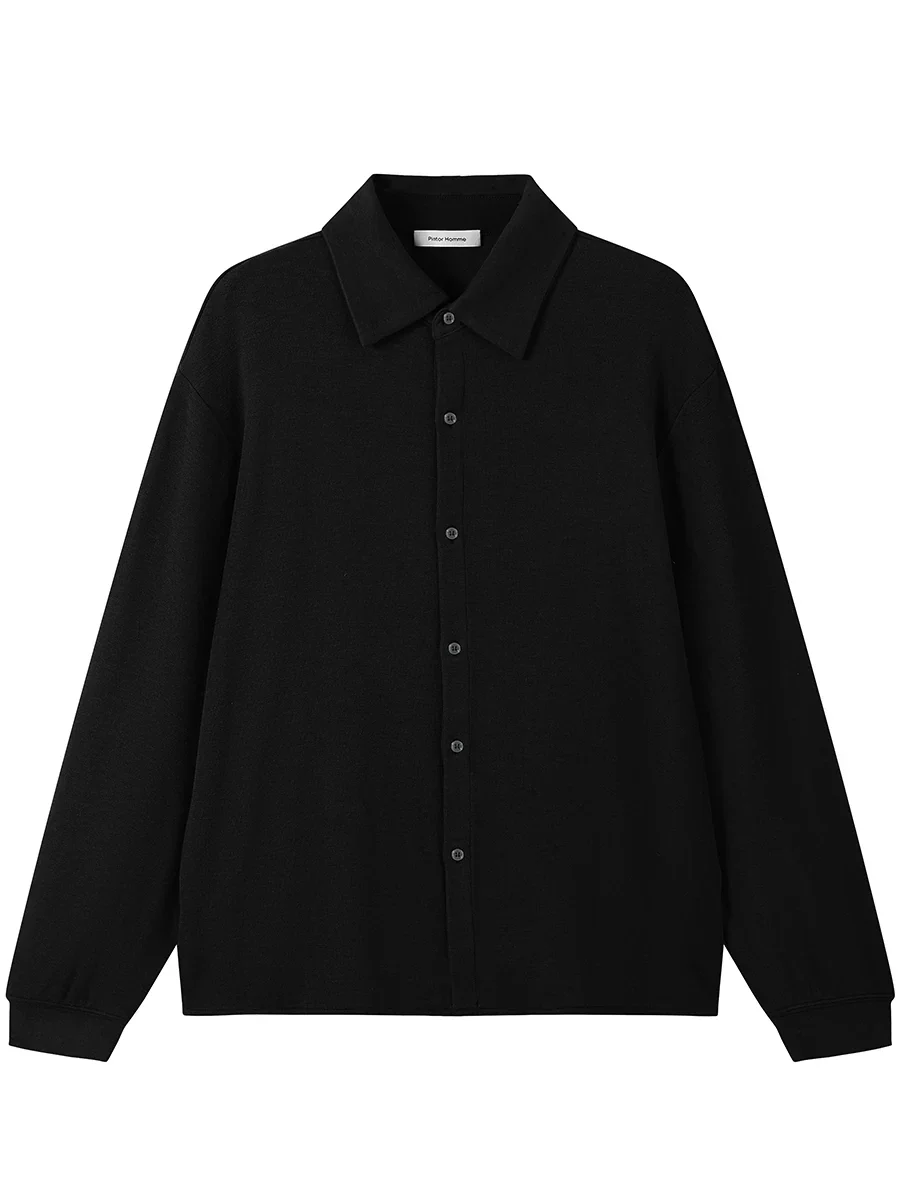 Knit Button Shirt - Image 3