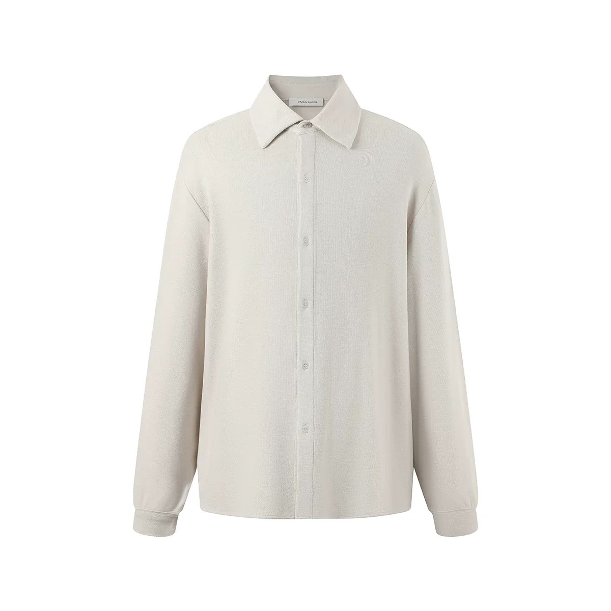 Knit Button Shirt - Image 4