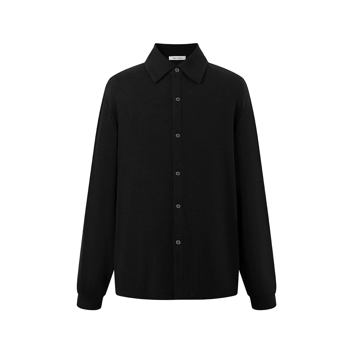 Knit Button Shirt - Image 6