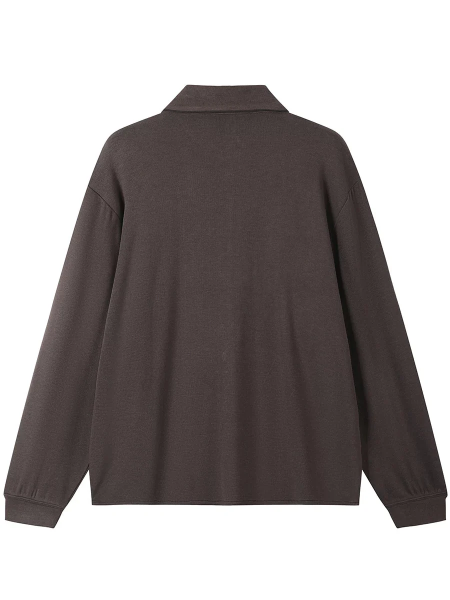Knit Button Shirt - Image 7