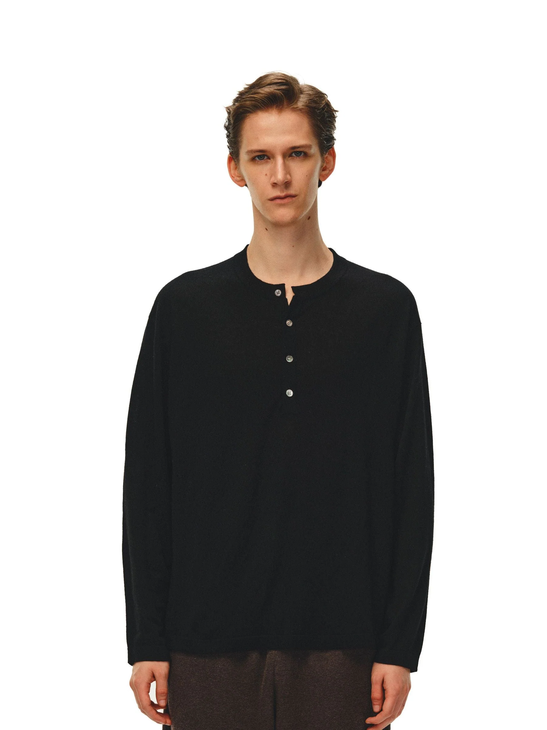 Knit Henley Top - Image 4