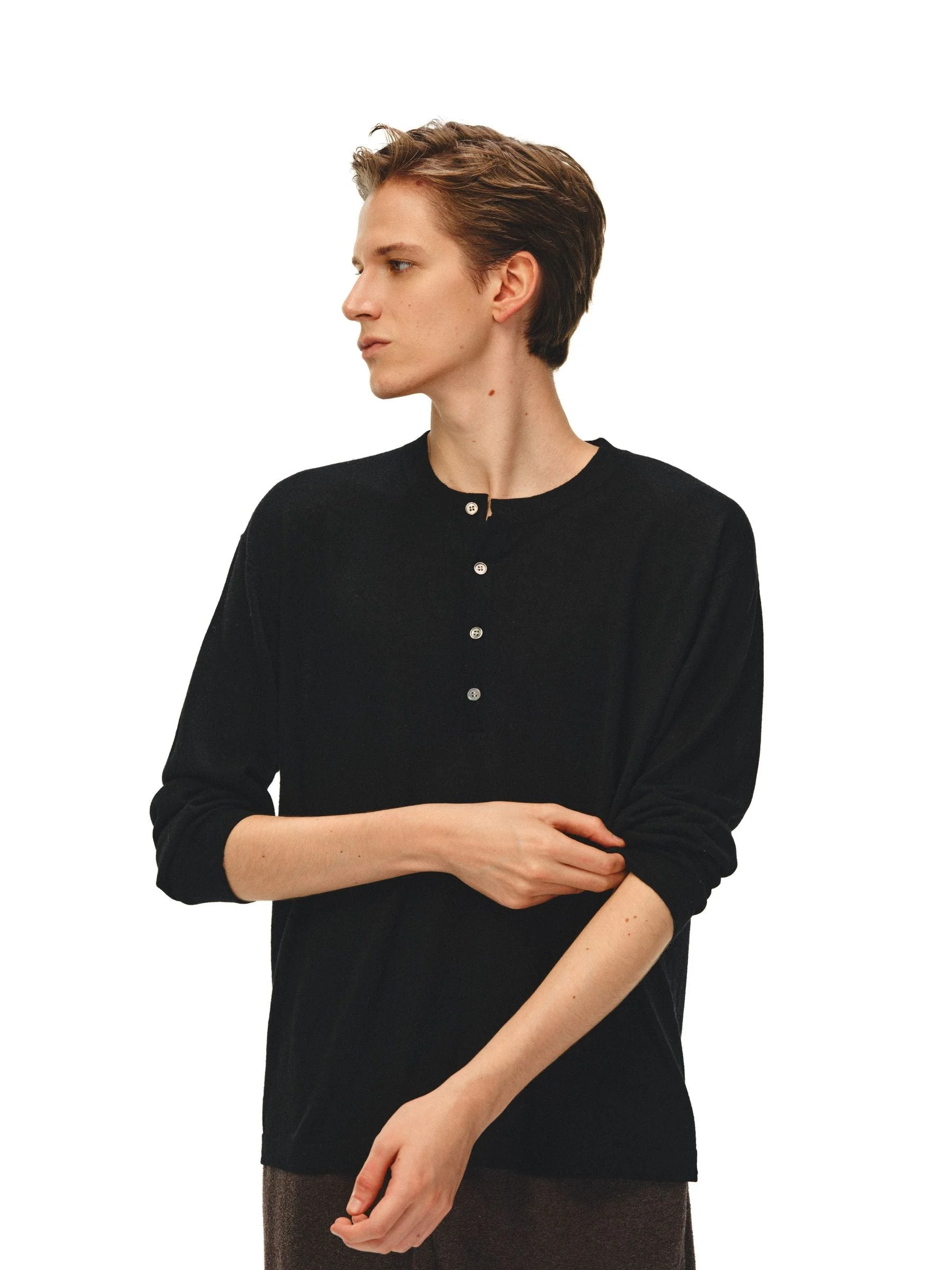 Knit Henley Top - Image 5