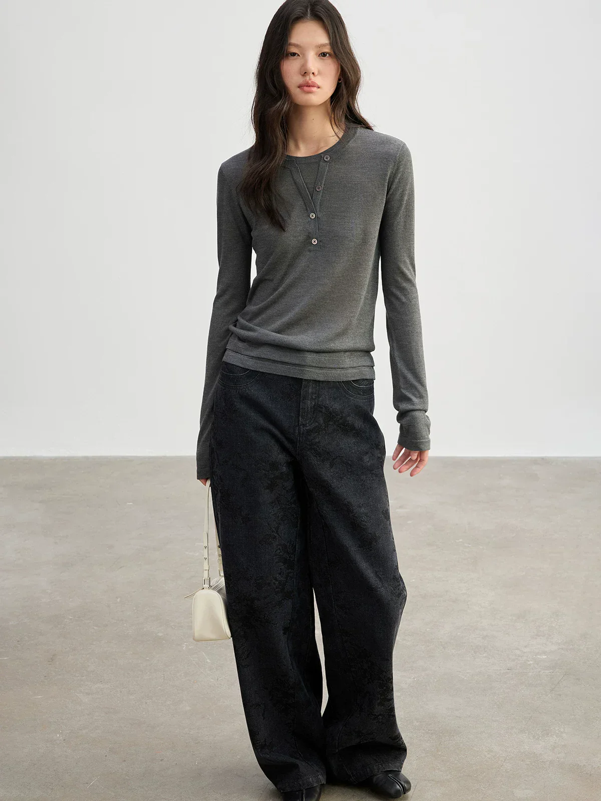 Knit Henley Top - Image 5