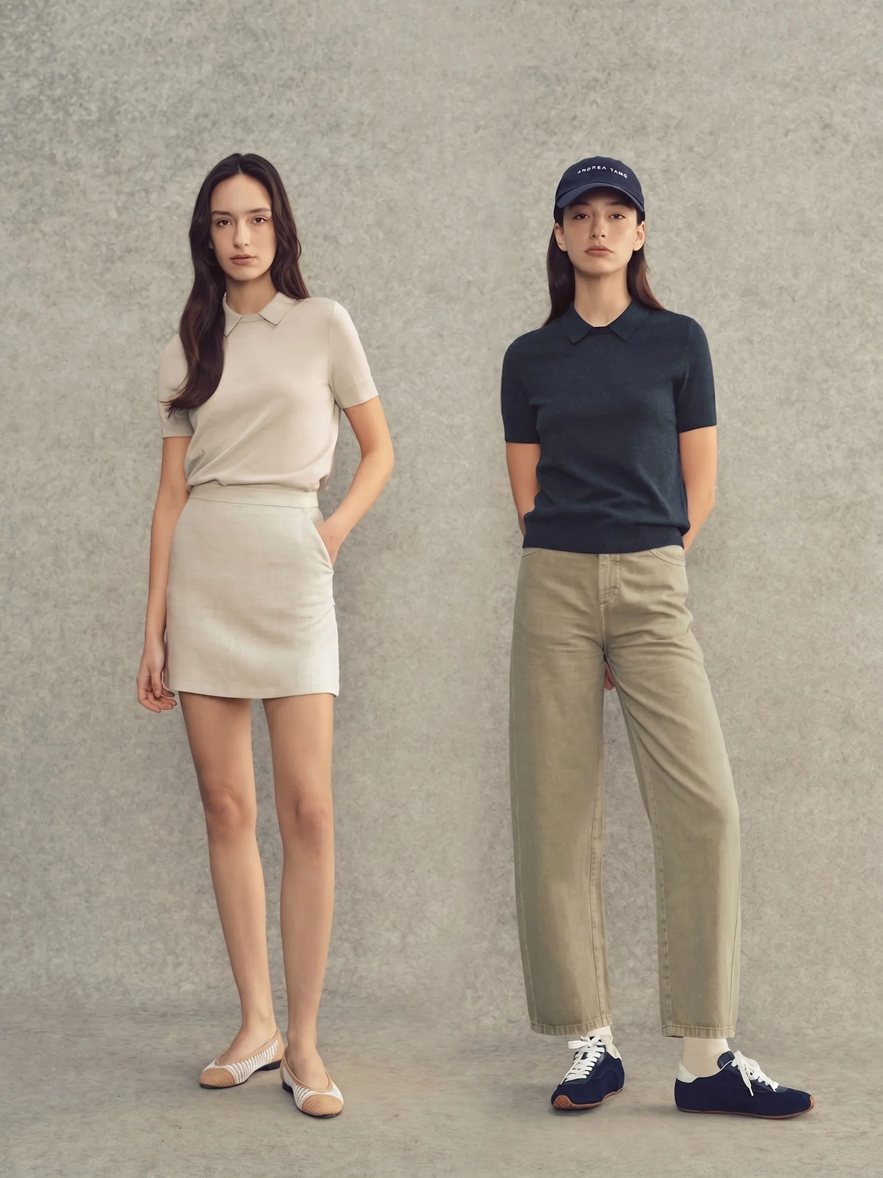 Knit Polo Top